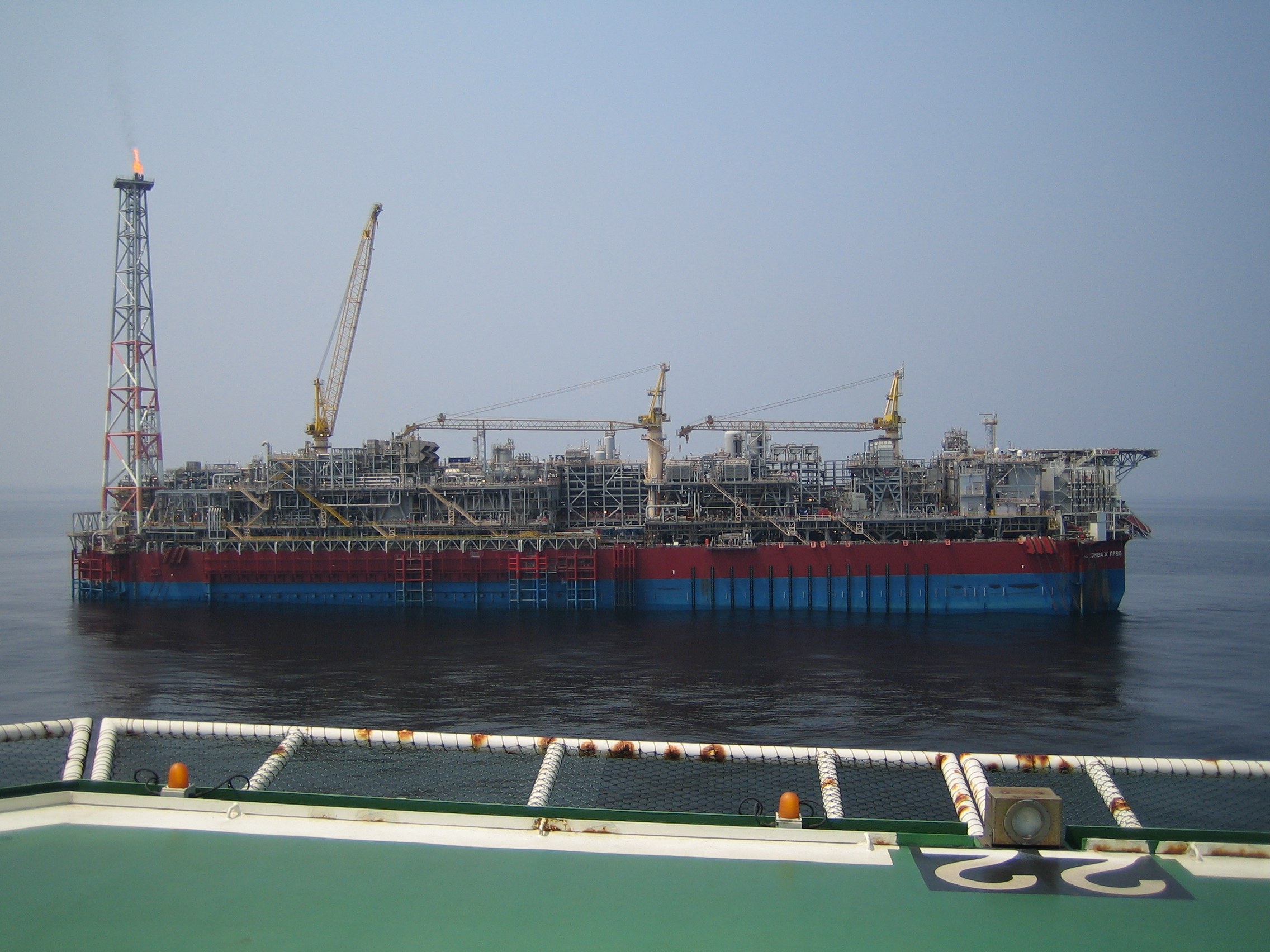 Angola Block 17/06 - Kizomba A production vessel offshore Angola