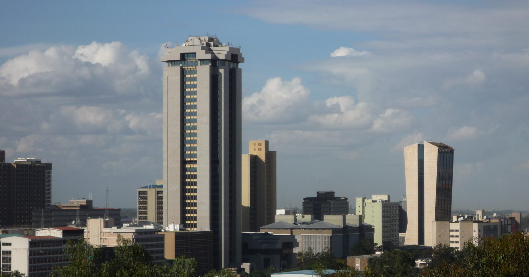 Anam's Wake — Nairobi skyline, where the Kenyan thriller premieres July 31