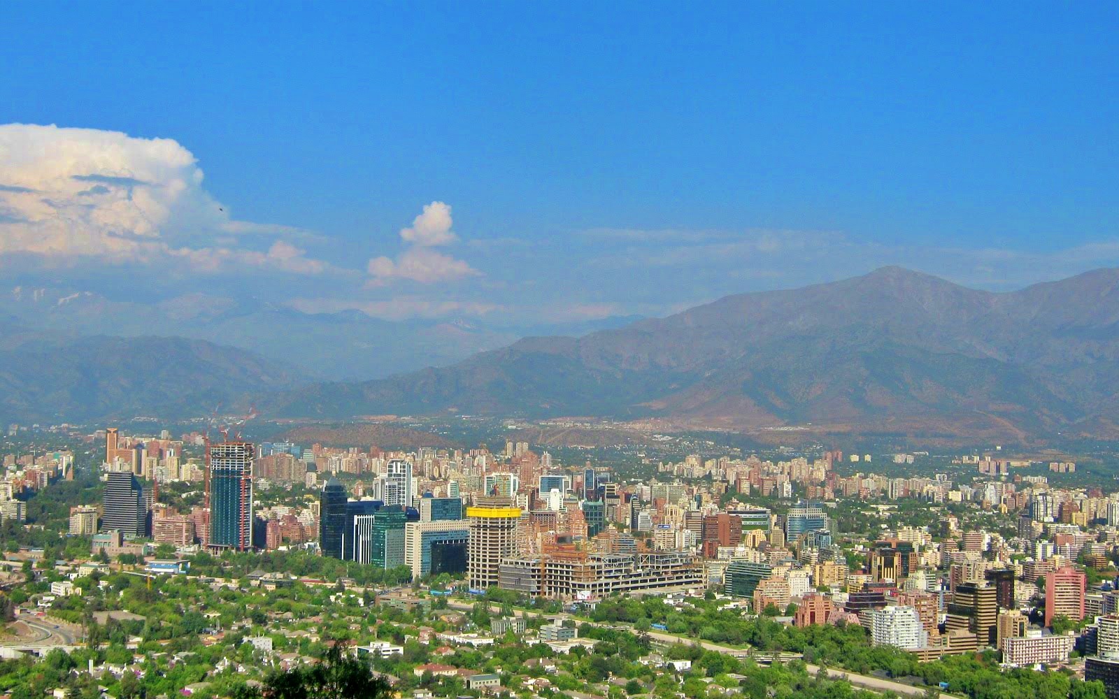 Santiago de Chile skyline