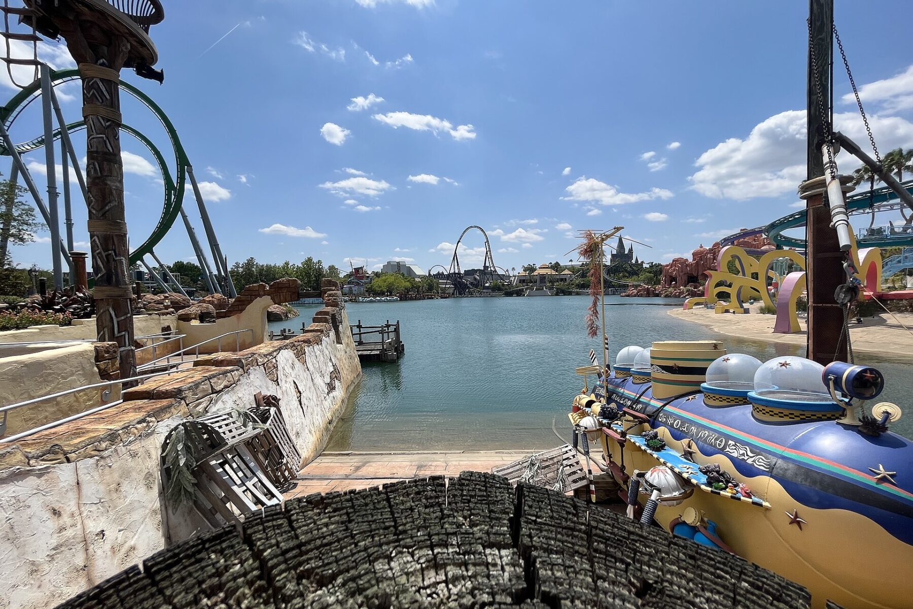 A view of the Universal Orlando Resort in Florida