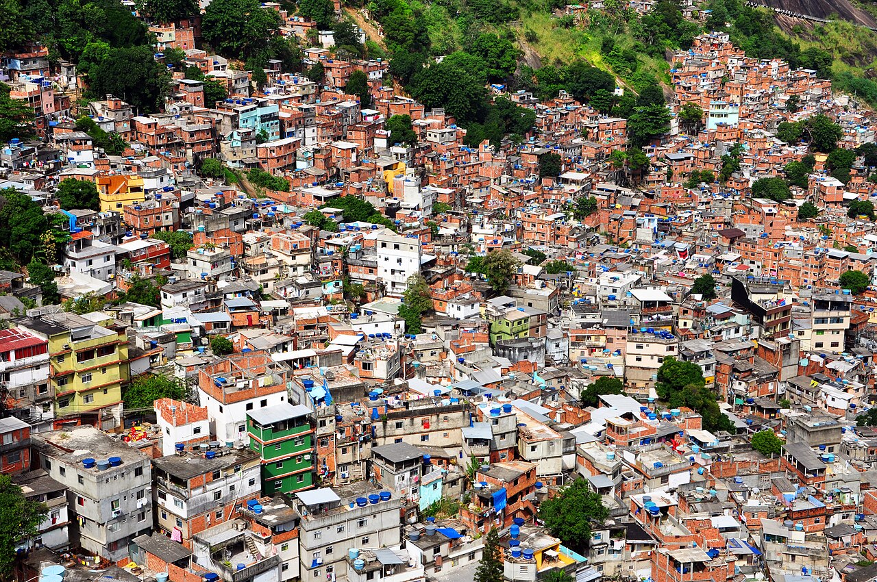 Rocinha favela in Rio de Janeiro