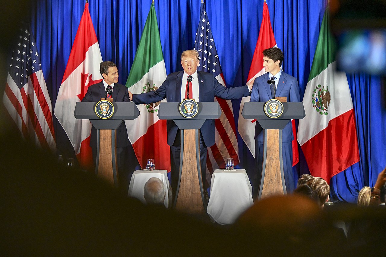USMCA signing ceremony