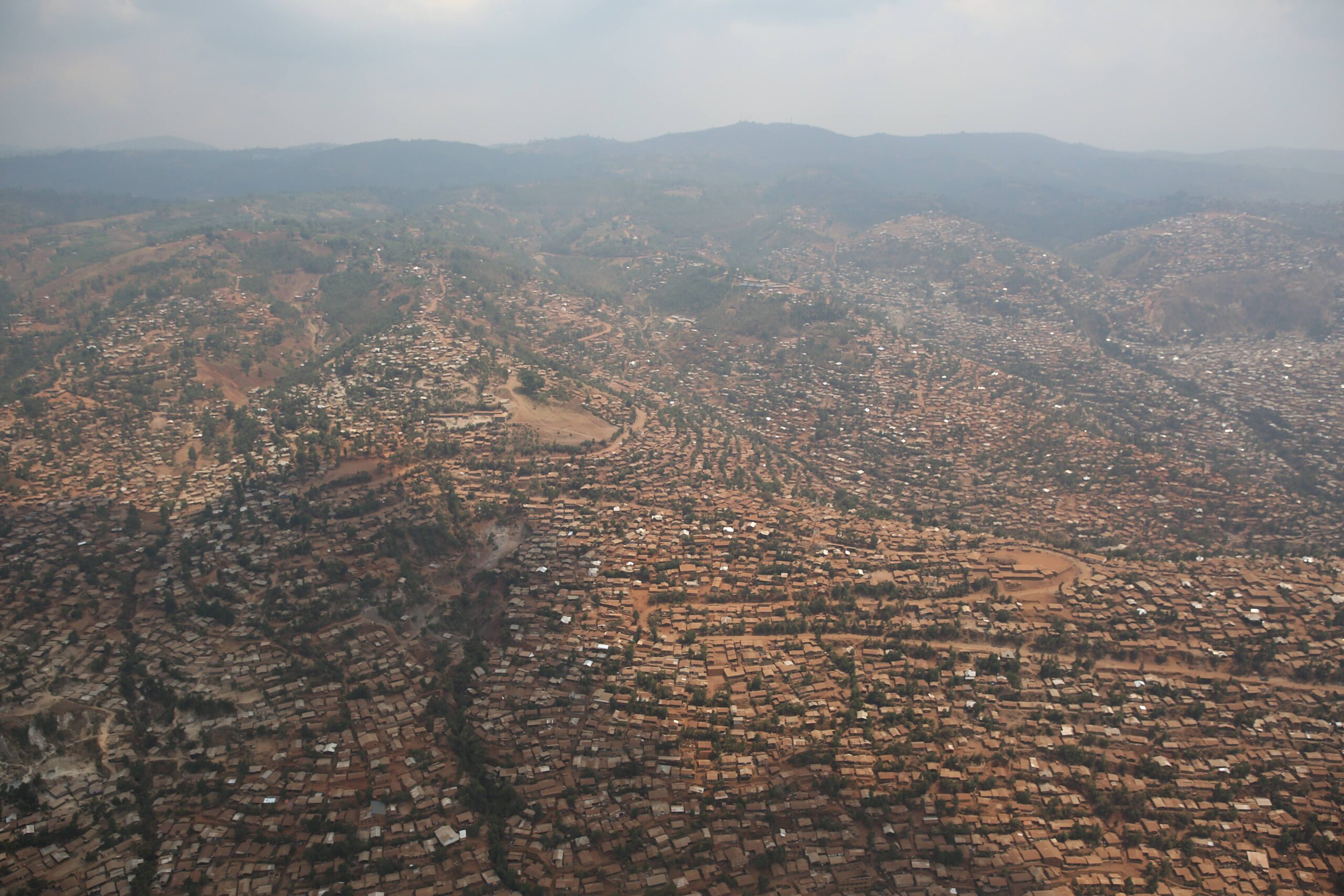 Congo universities suspended — an aerial view of Bukavu, South Kivu
