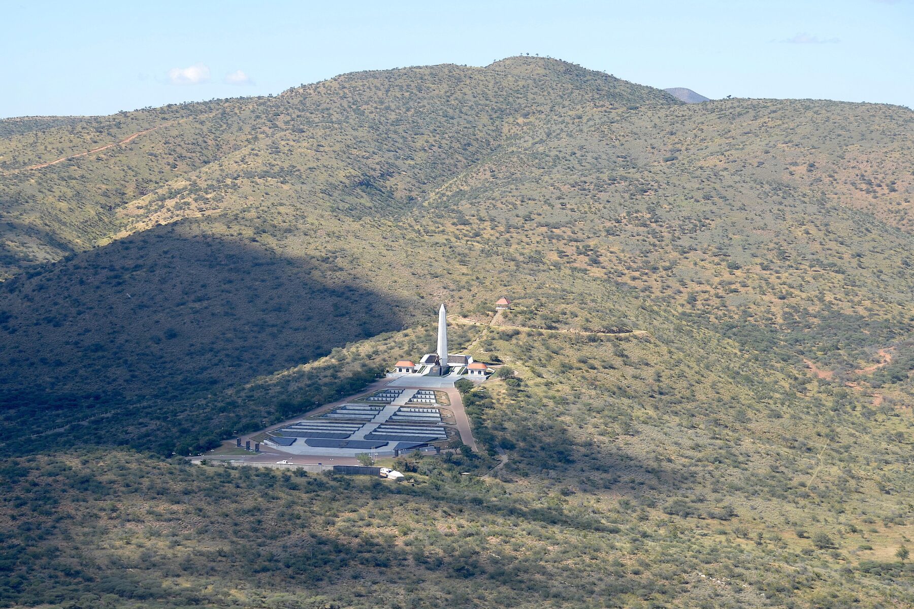 Namibia Heroes Acre reburial - the national memorial near Windhoek