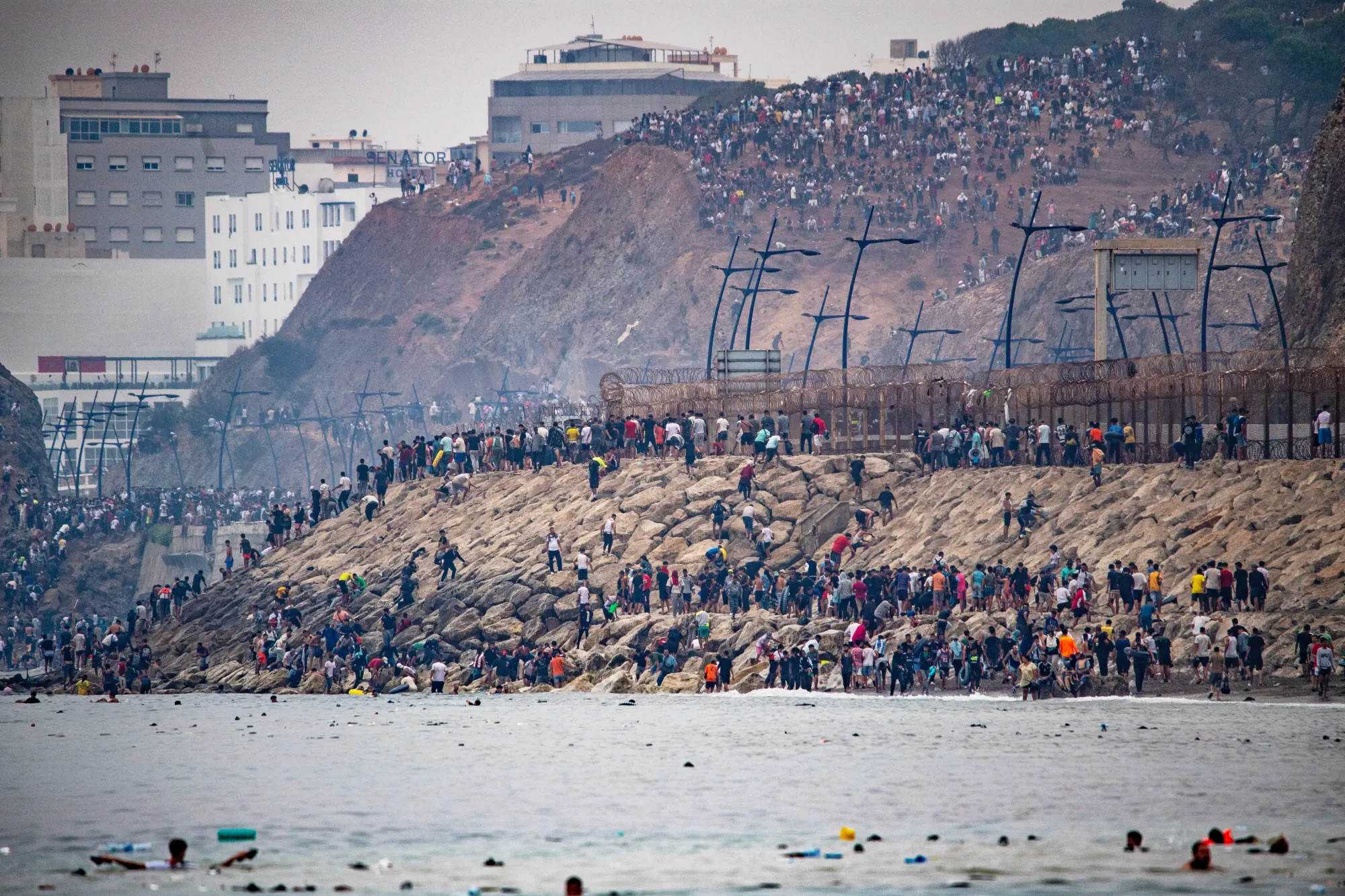 Morocco Security Alert After Calls for New Mass Crossing to Ceuta