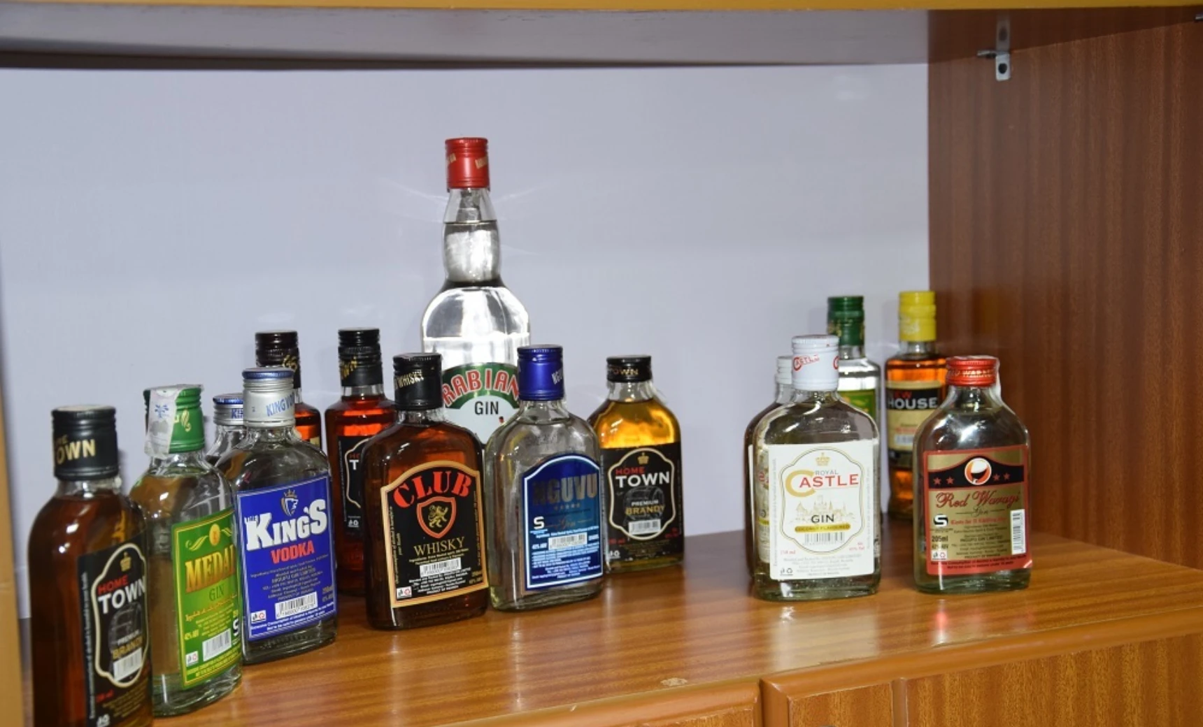 A street in Kigali, where Rwanda's regulator has pulled dozens of spirits from sale