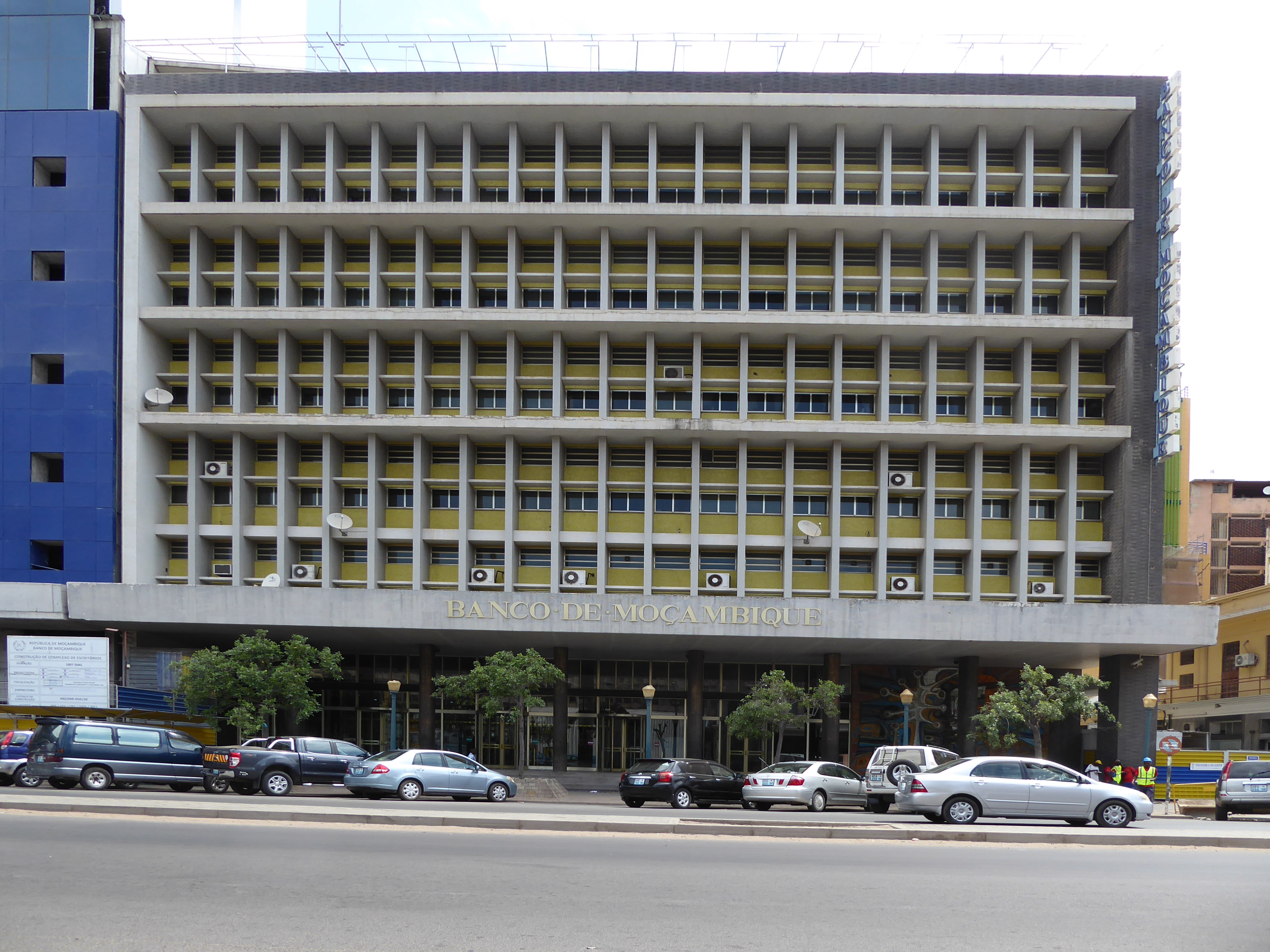 Rovuma gas revenue &mdash; the Banco de Mocambique headquarters in Maputo, where gas money transits before distribution