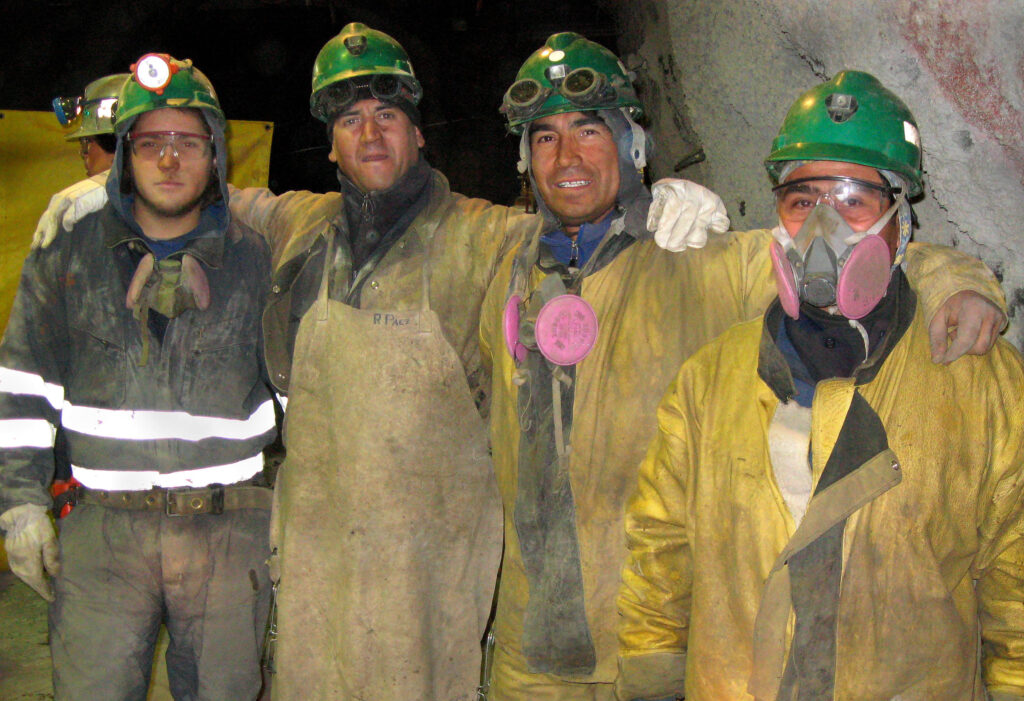 El Teniente copper mine in Chile operated by Codelco, where the Andes Norte sector was suspended