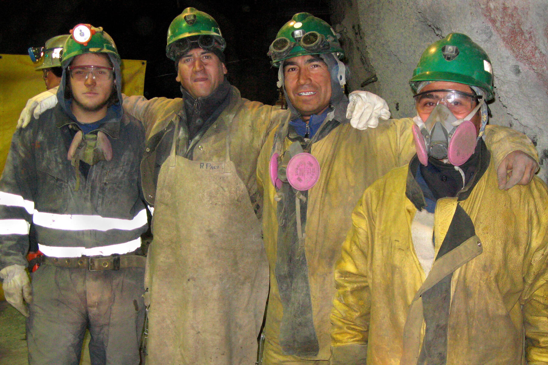 El Teniente copper mine in Chile operated by Codelco, where the Andes Norte sector was suspended