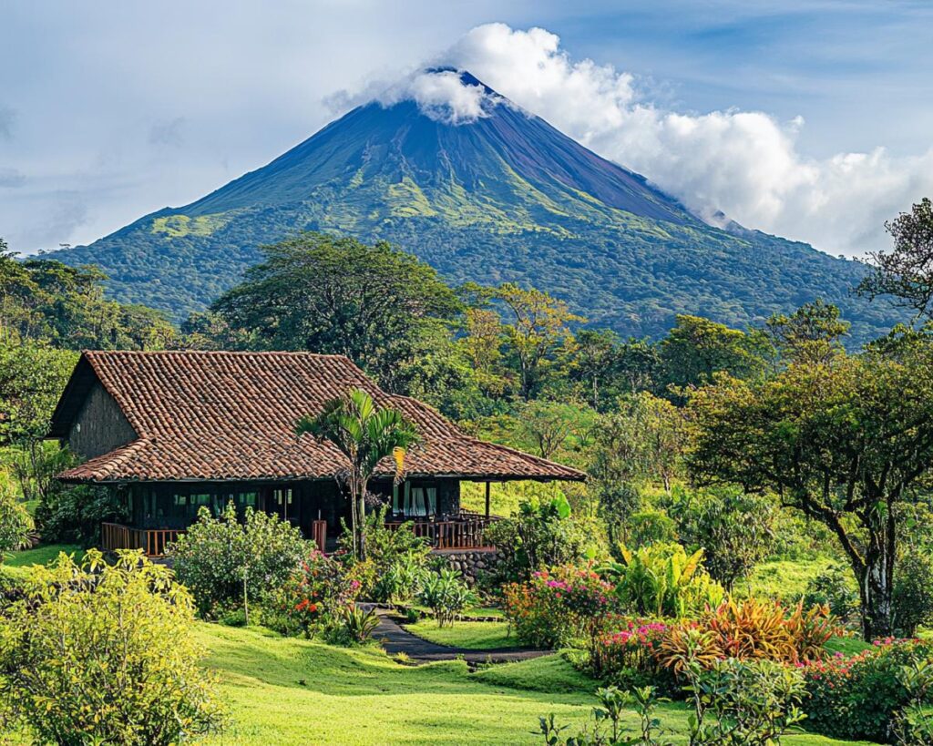 Rural tourism in Costa Rica.