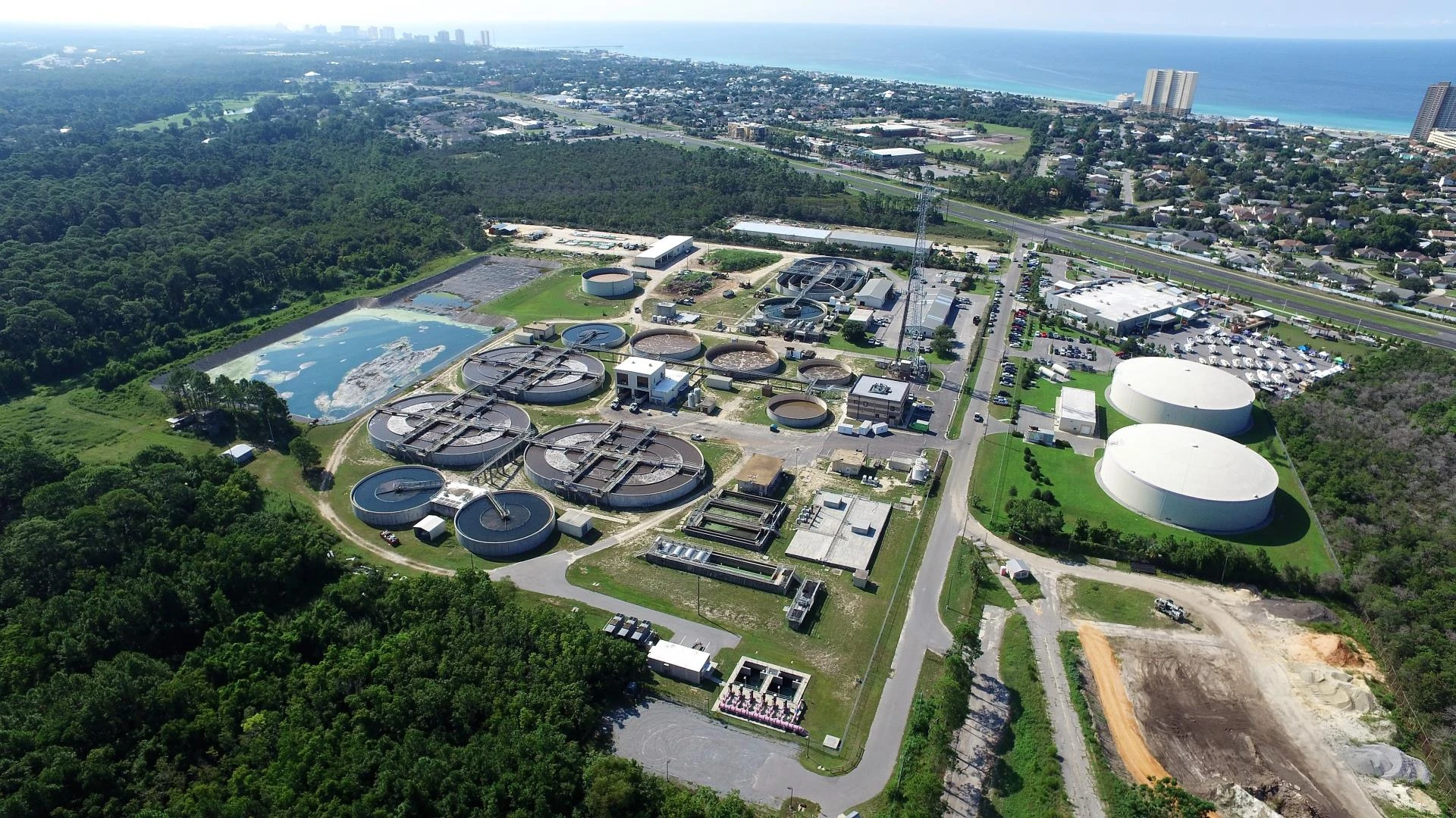 Panama wastewater - a stretch of Panamanian coastline