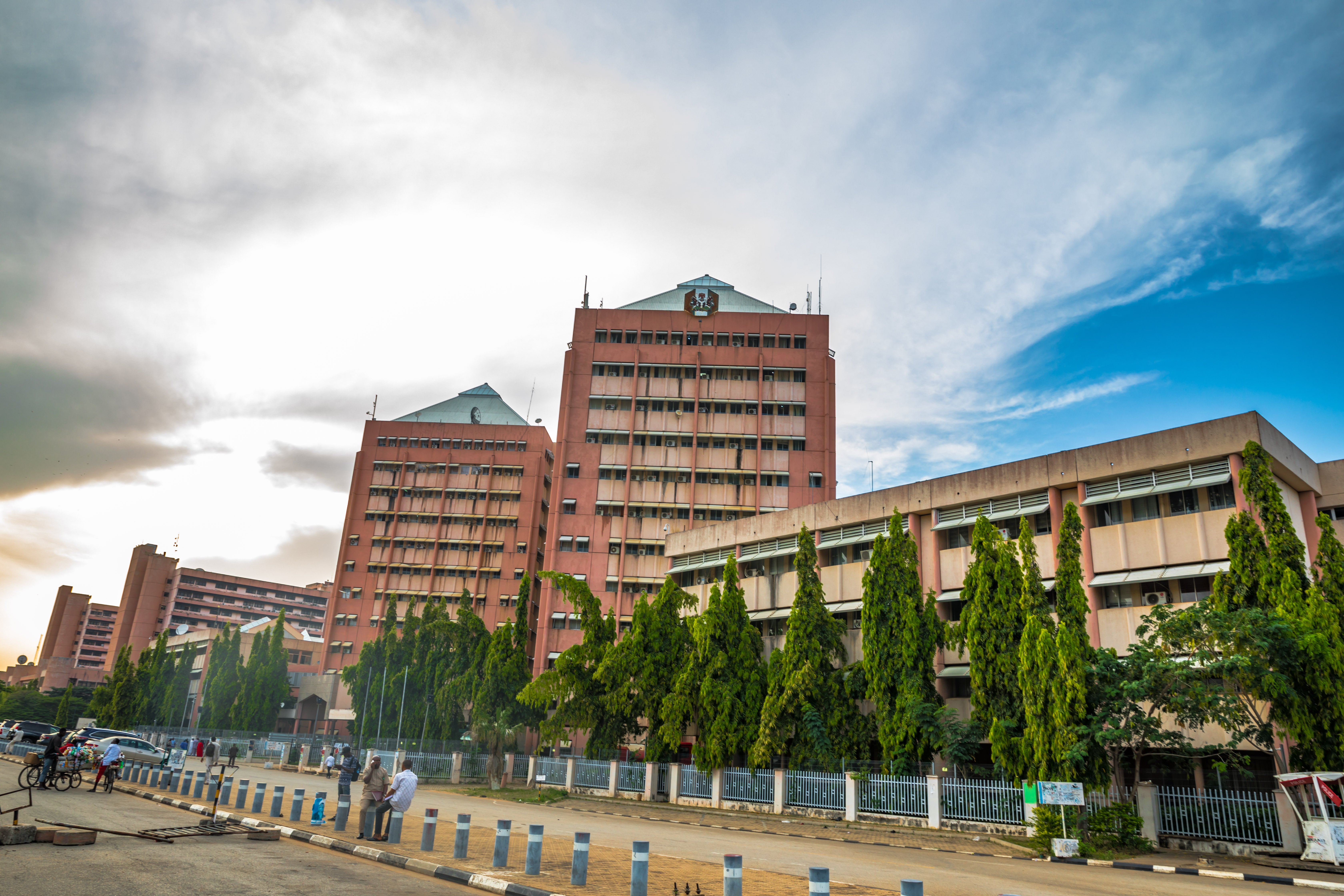 Nigeria Budget Office fake council - the Federal Secretariat complex in Abuja
