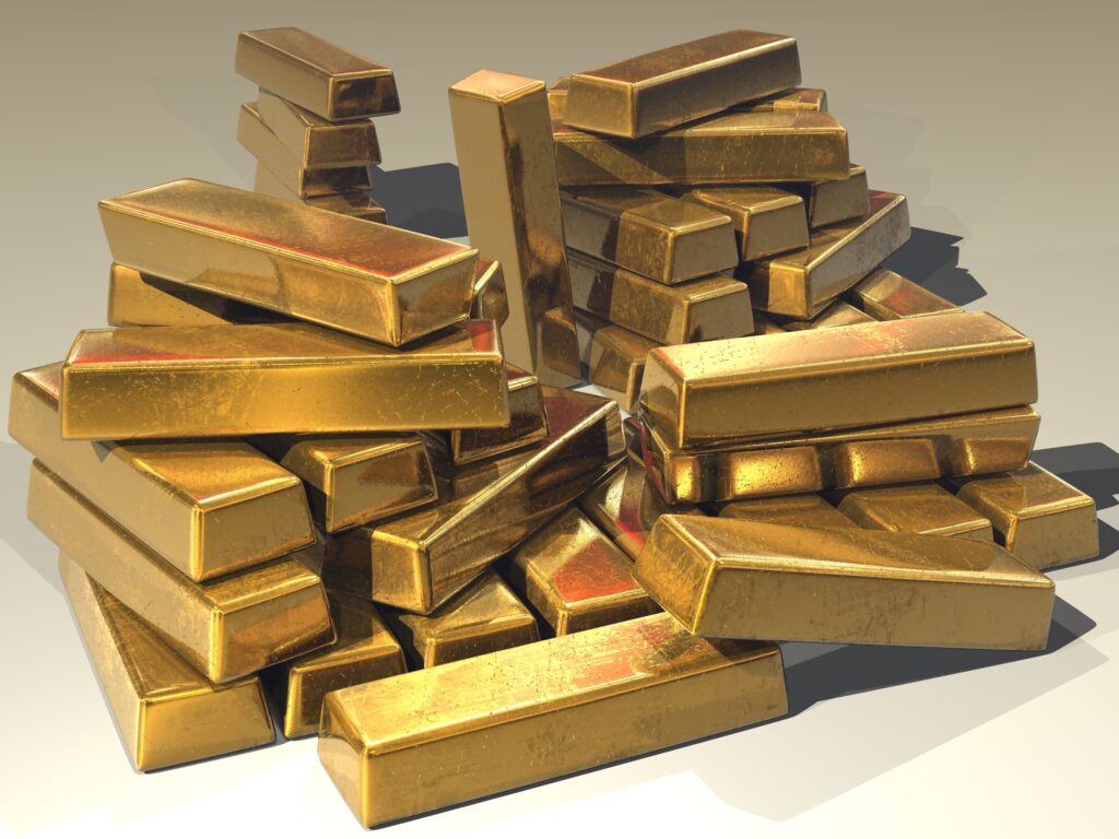 BanRep gold reserves bars