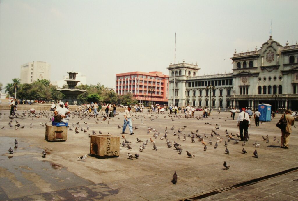 The National Palace in Guatemala City, amid the Guatemala interpellation of ministers