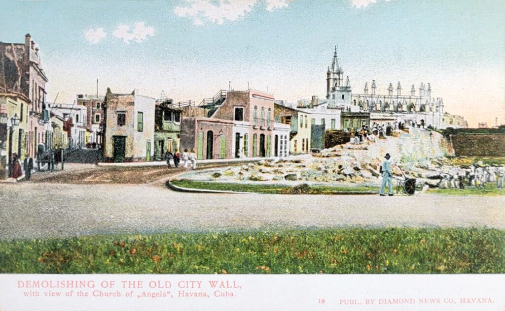 A view of Old Havana in Cuba