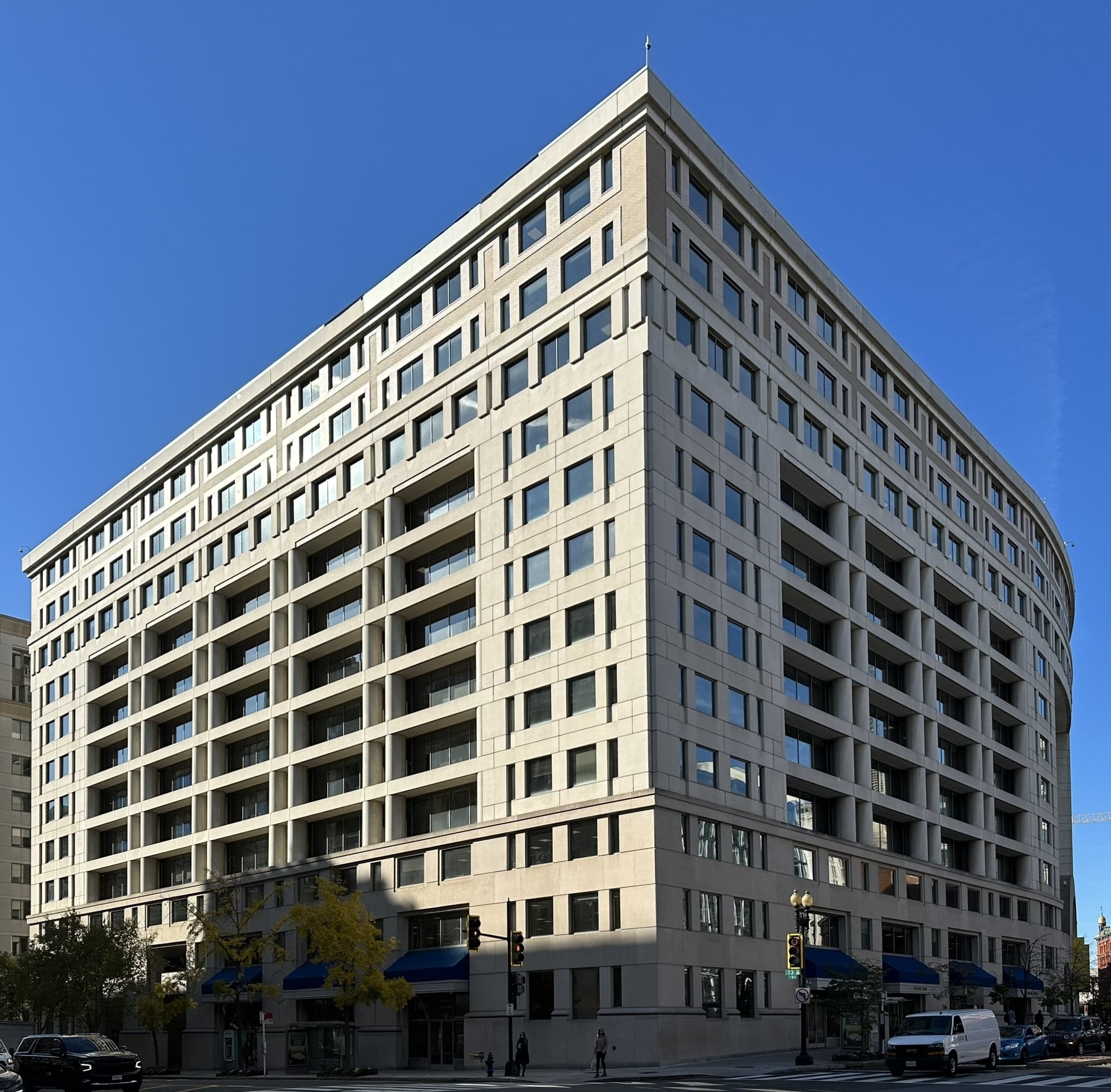 The Inter-American Development Bank headquarters building in Washington, DC
