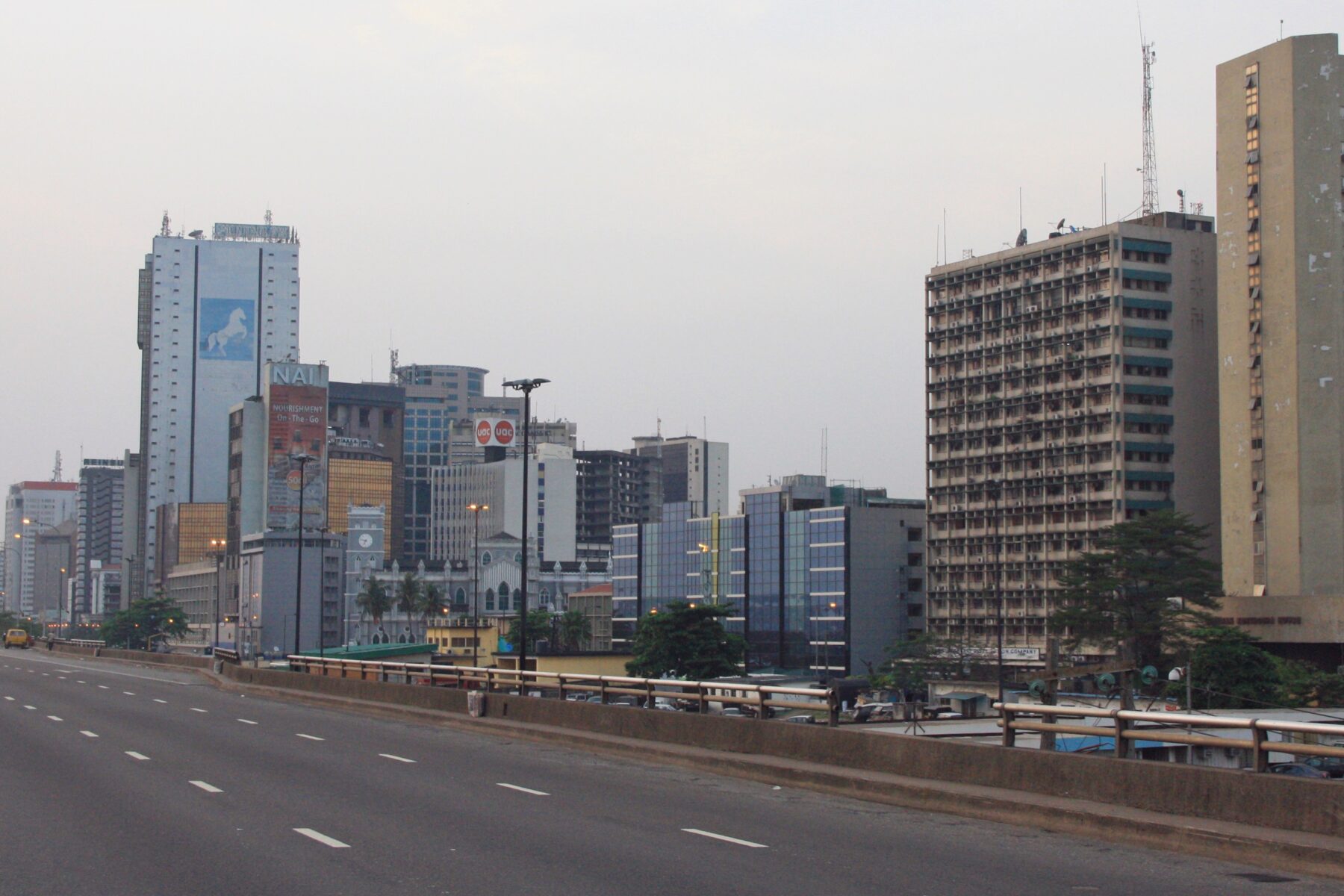 Lagos Island skyline, Nigeria