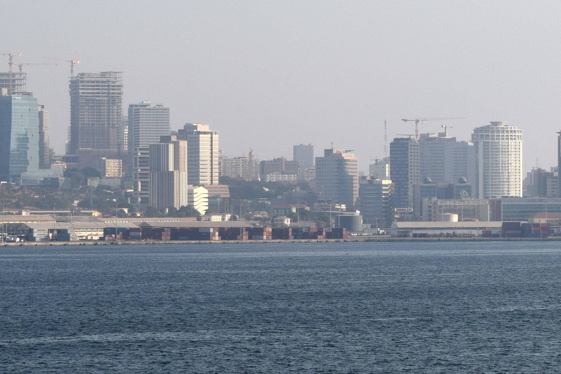 Luanda Bay skyline, Angola, host of the African Union Luanda summit
