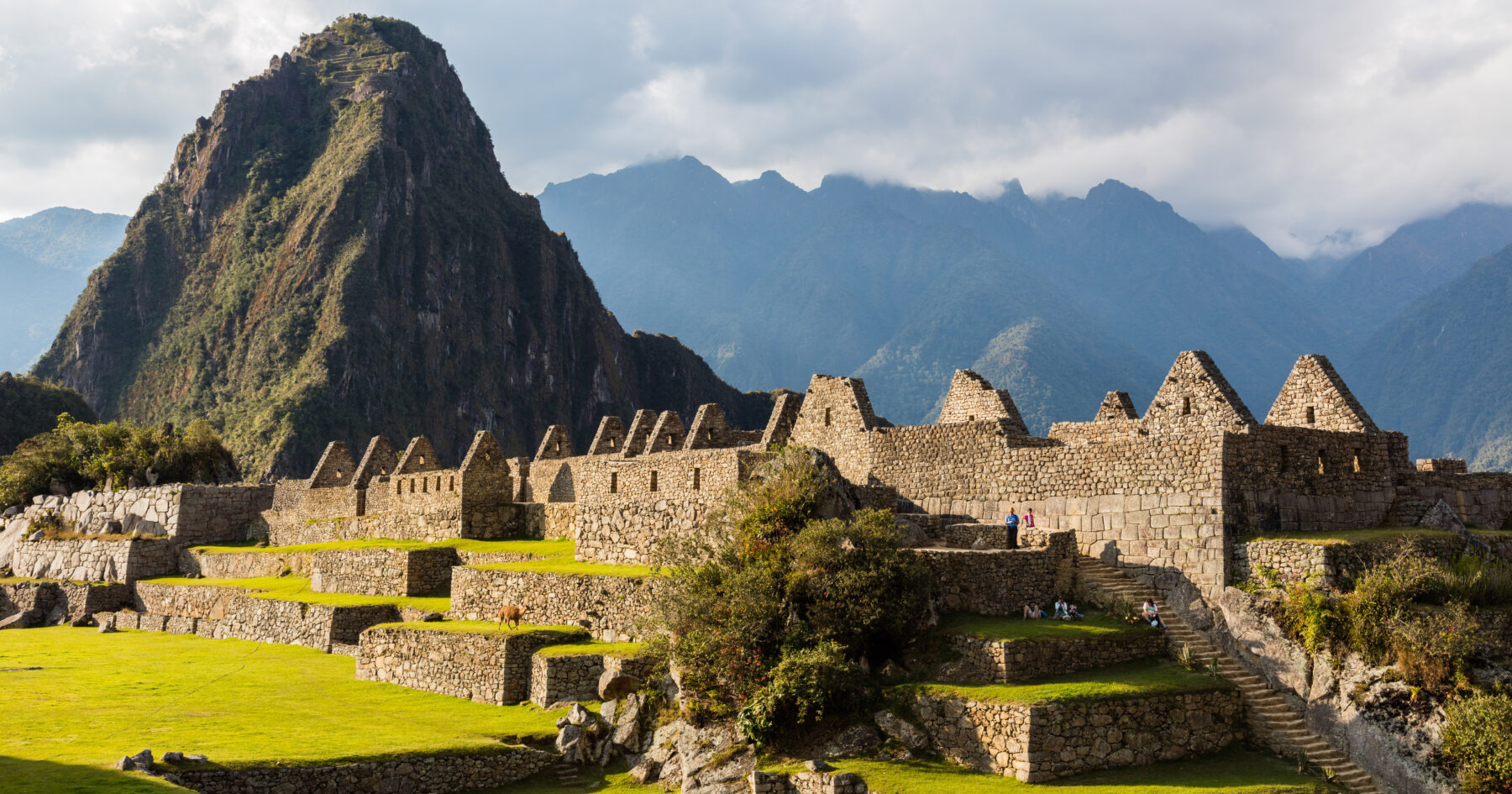 Machu Picchu citadel in Cusco, Peru, near where a wildfire halted trains