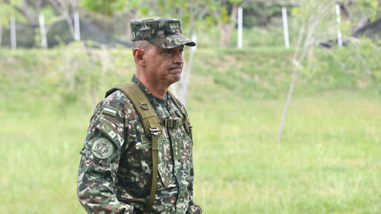 Major General Erick Rodríguez Aparicio now leads Colombia's Military Forces as commander general.
