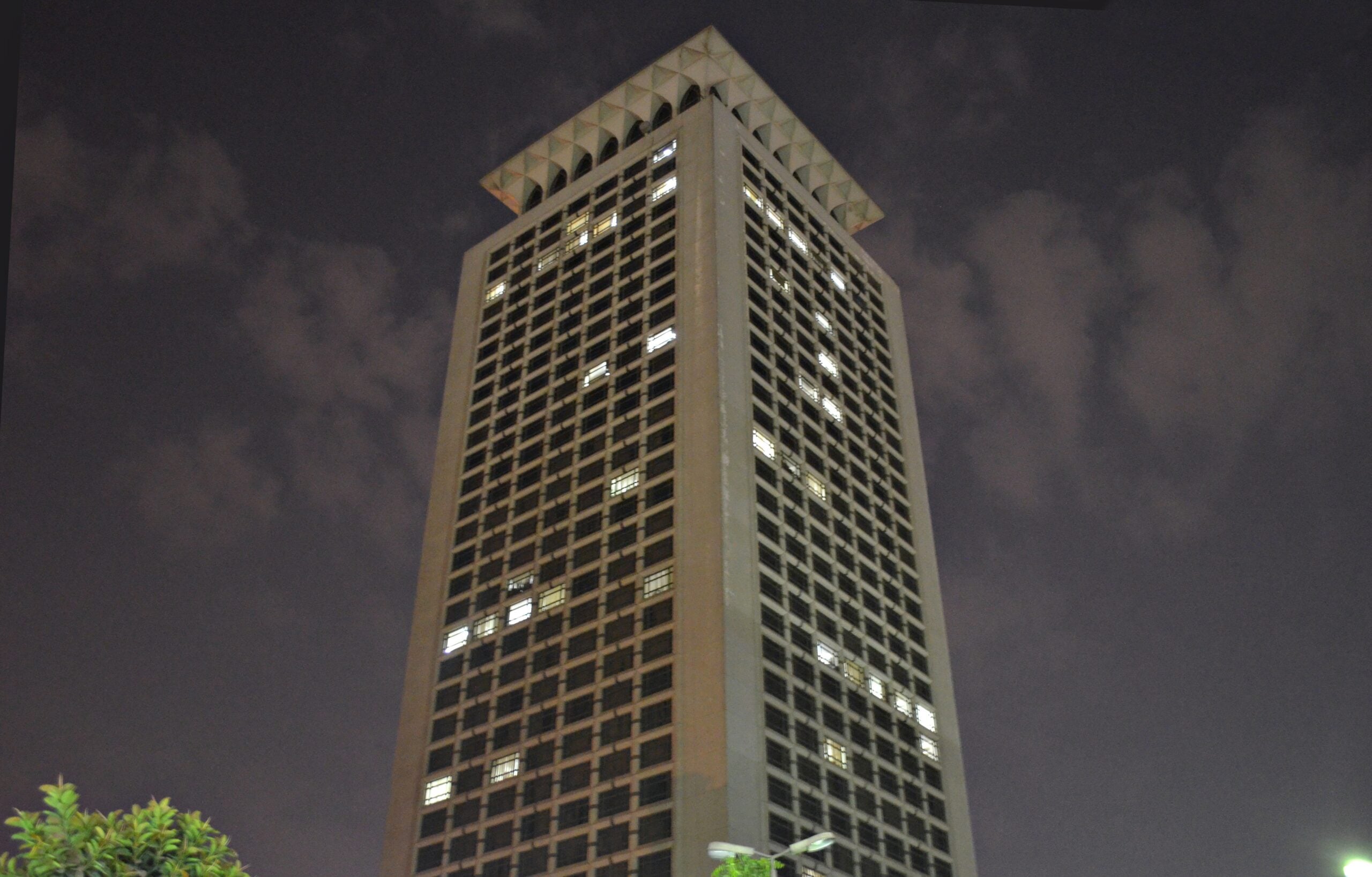 Makkah Joint Defence Agreement — Egypt’s Ministry of Foreign Affairs tower in Cairo