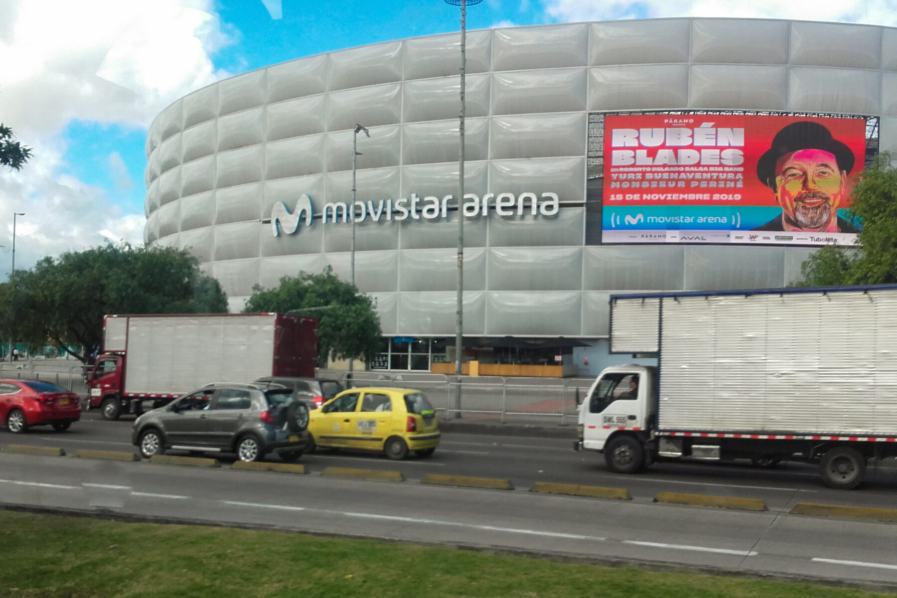 Movistar Arena in Bogotá, Colombia, venue for the Carlos Rivera Bogotá concert