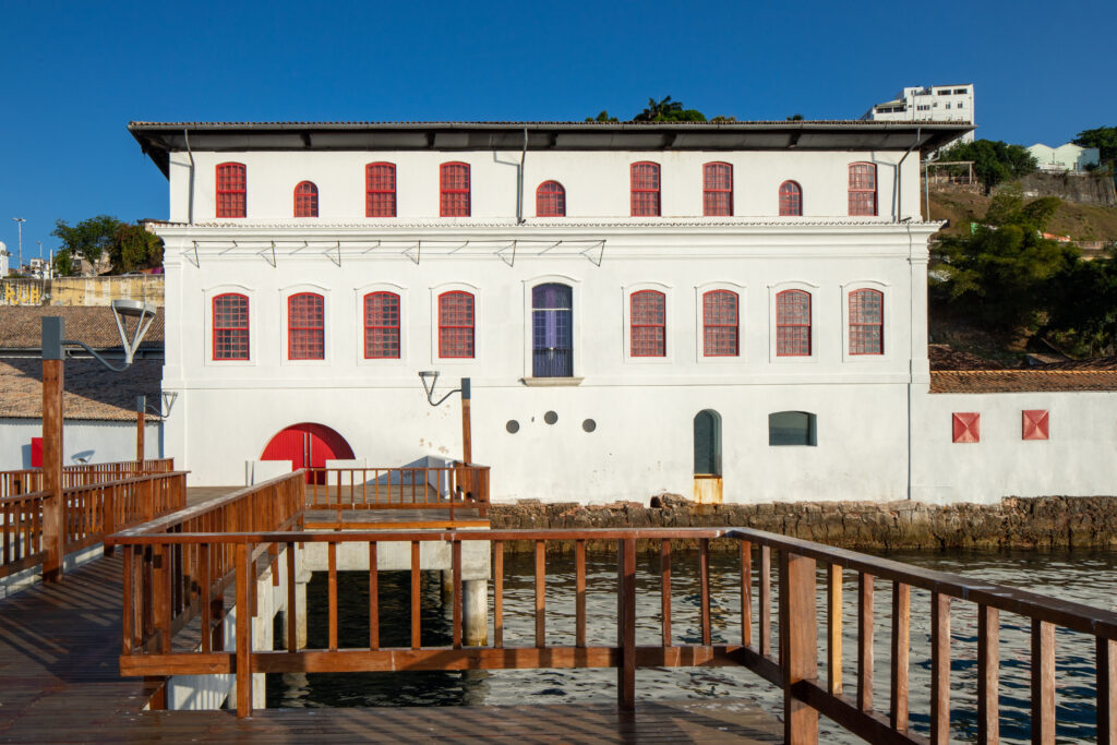 The Museu de Arte da Bahia building in the Corredor da Vitoria, Salvador