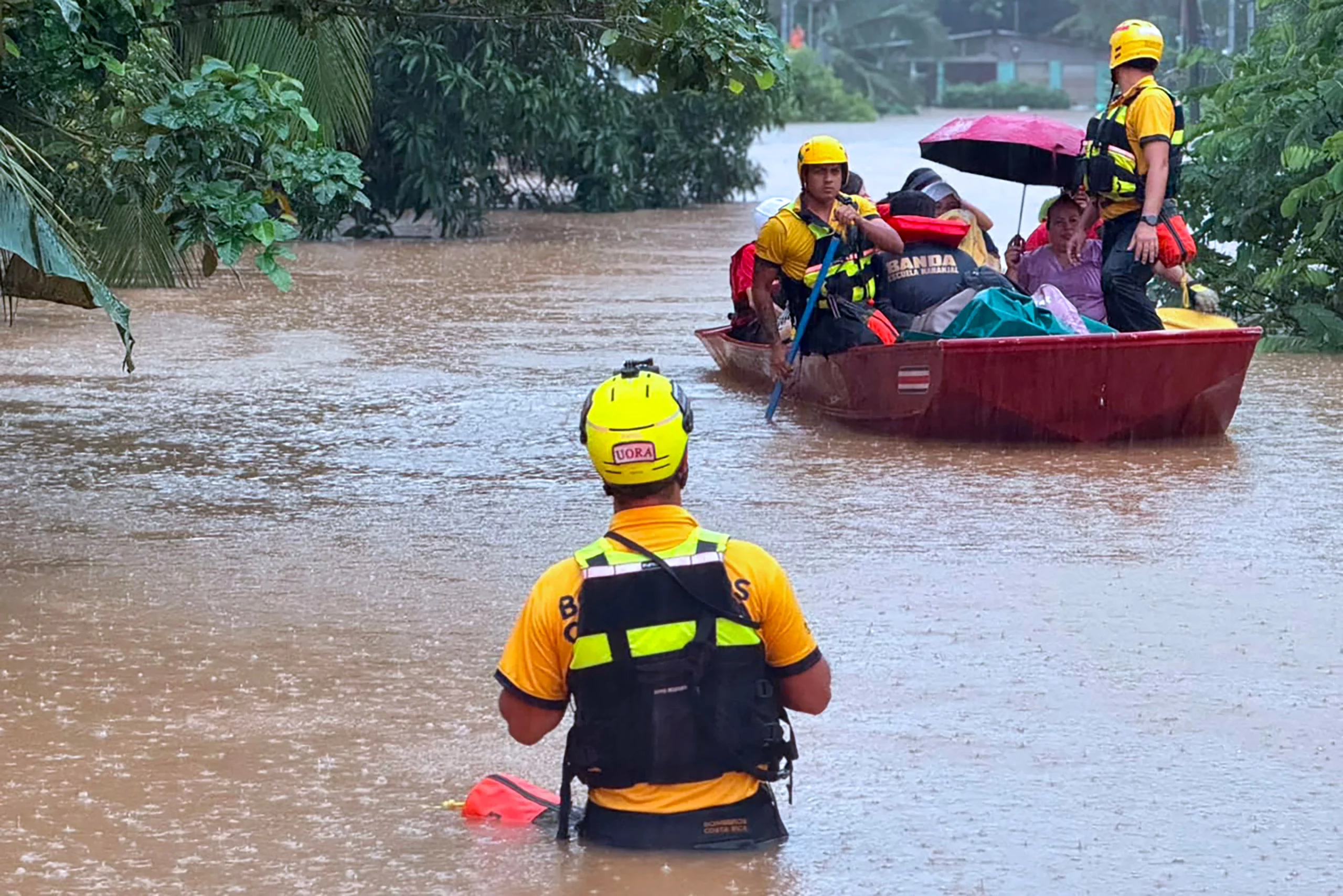 Costa Rica emergency - the port town of Limón on the Caribbean coast