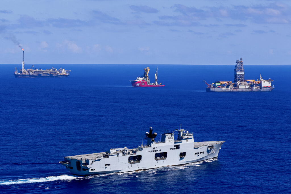 Offshore oil platform in Brazil of the type operated by PRIO, which posted record Q2 output