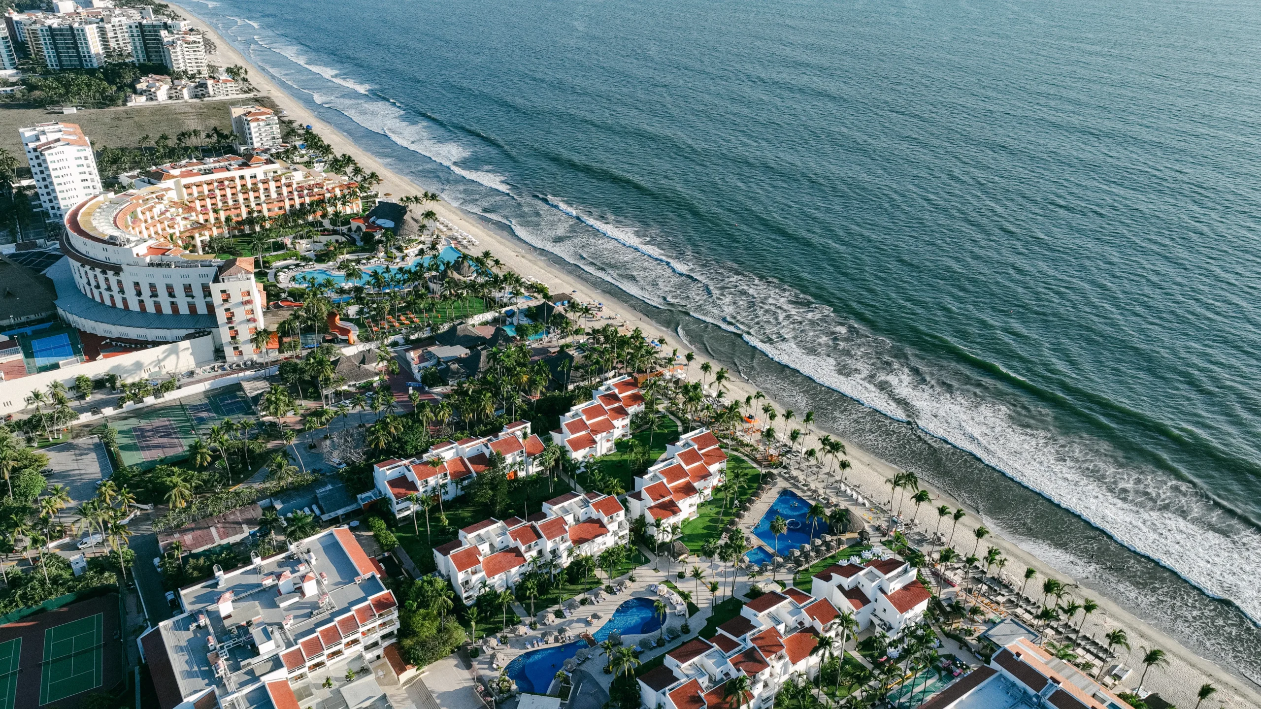 Undeveloped Pacific beach in Nayarit, where the Fonatur Nayarit resort is being built