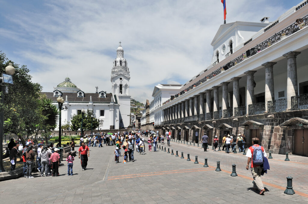 The Carondelet Palace in Quito, setting for the Milei Ecuador visit