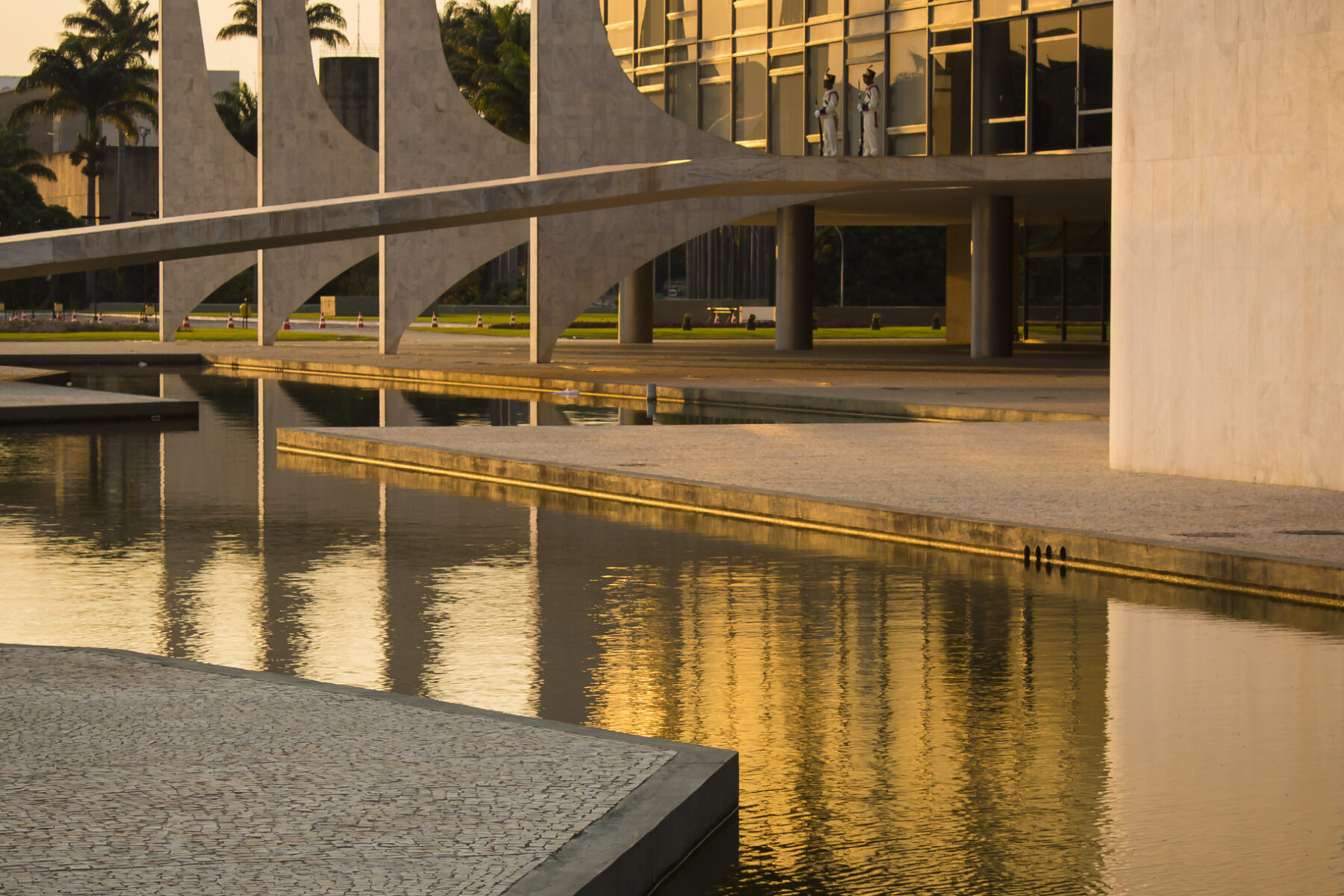 Planalto Palace in Brasília at the center of the Brazil-US visa crisis