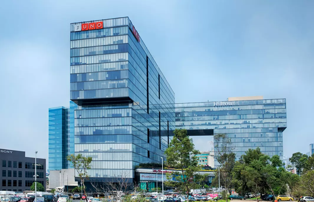 An office tower in Mexico City.