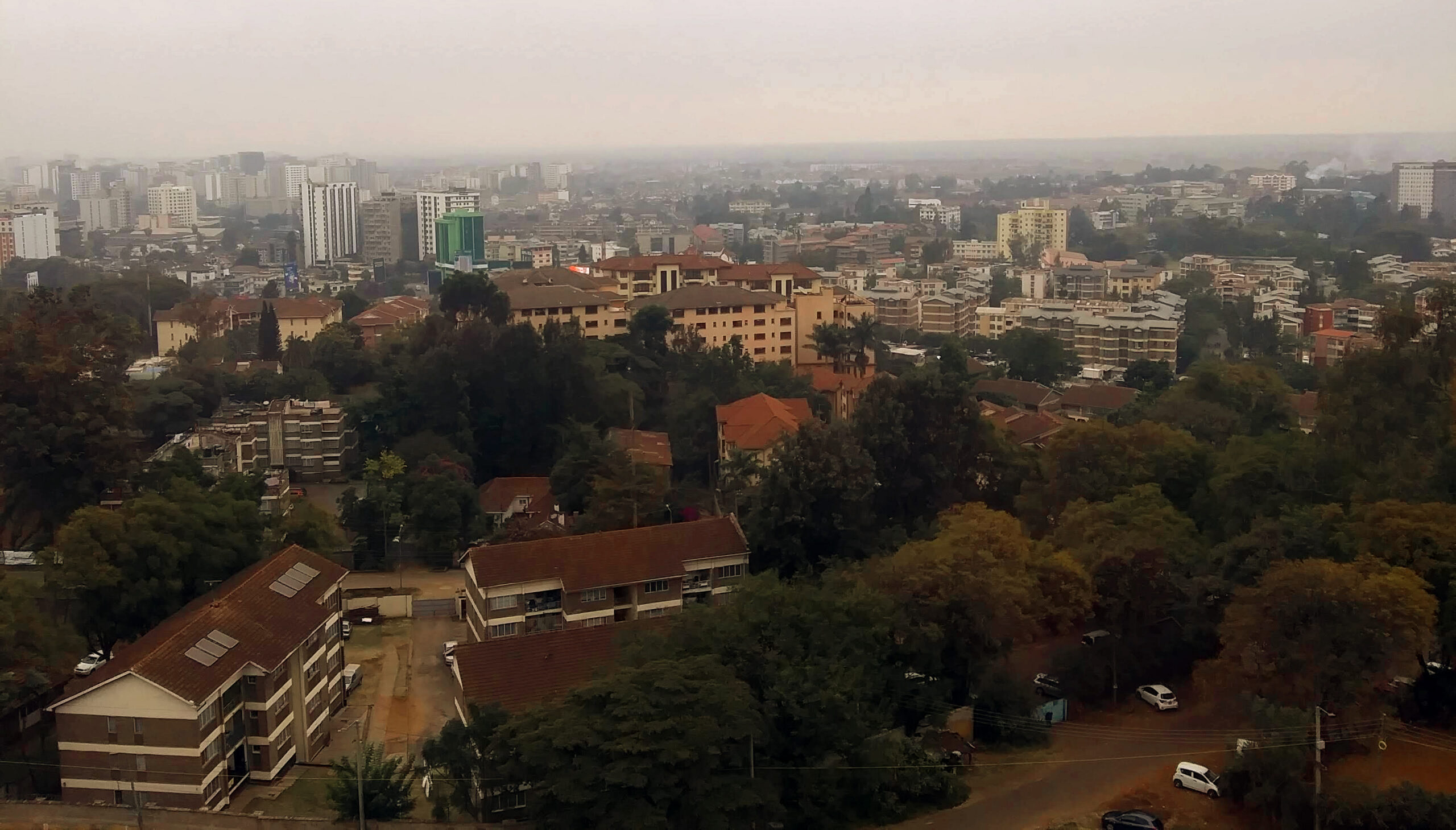 Upper Hill, Nairobi, the financial district behind the Kenya Pipeline IPO