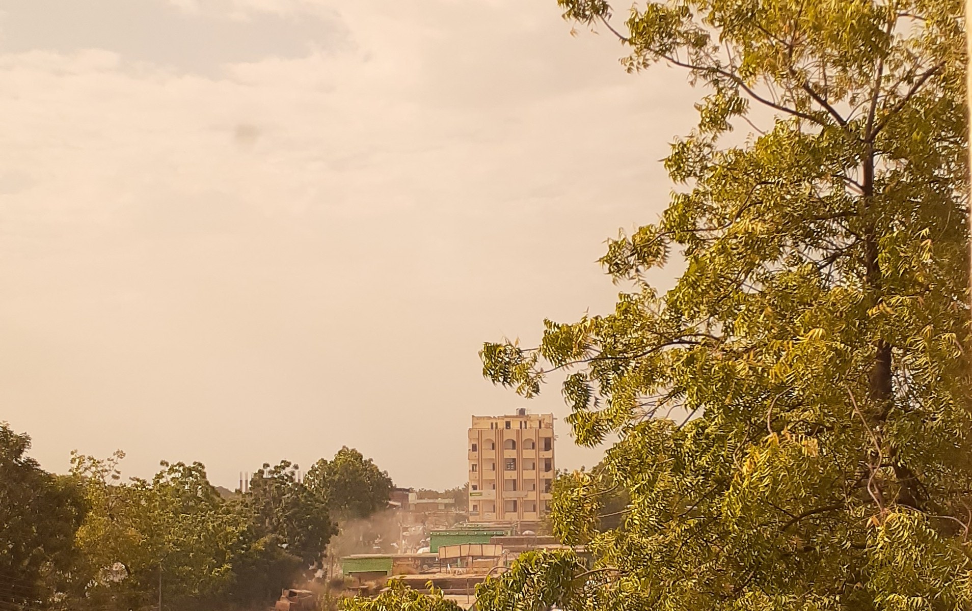 A view over Ed Damazin, capital of Sudan's Blue Nile state.