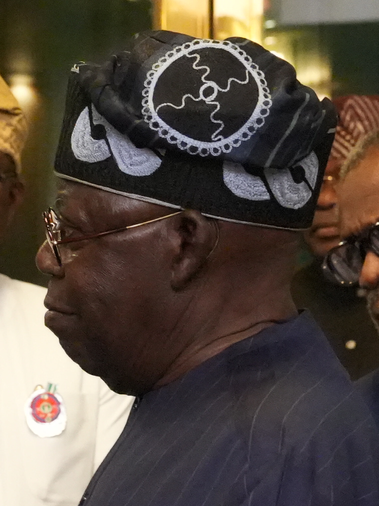 President Bola Tinubu pictured in Abuja in April 2024