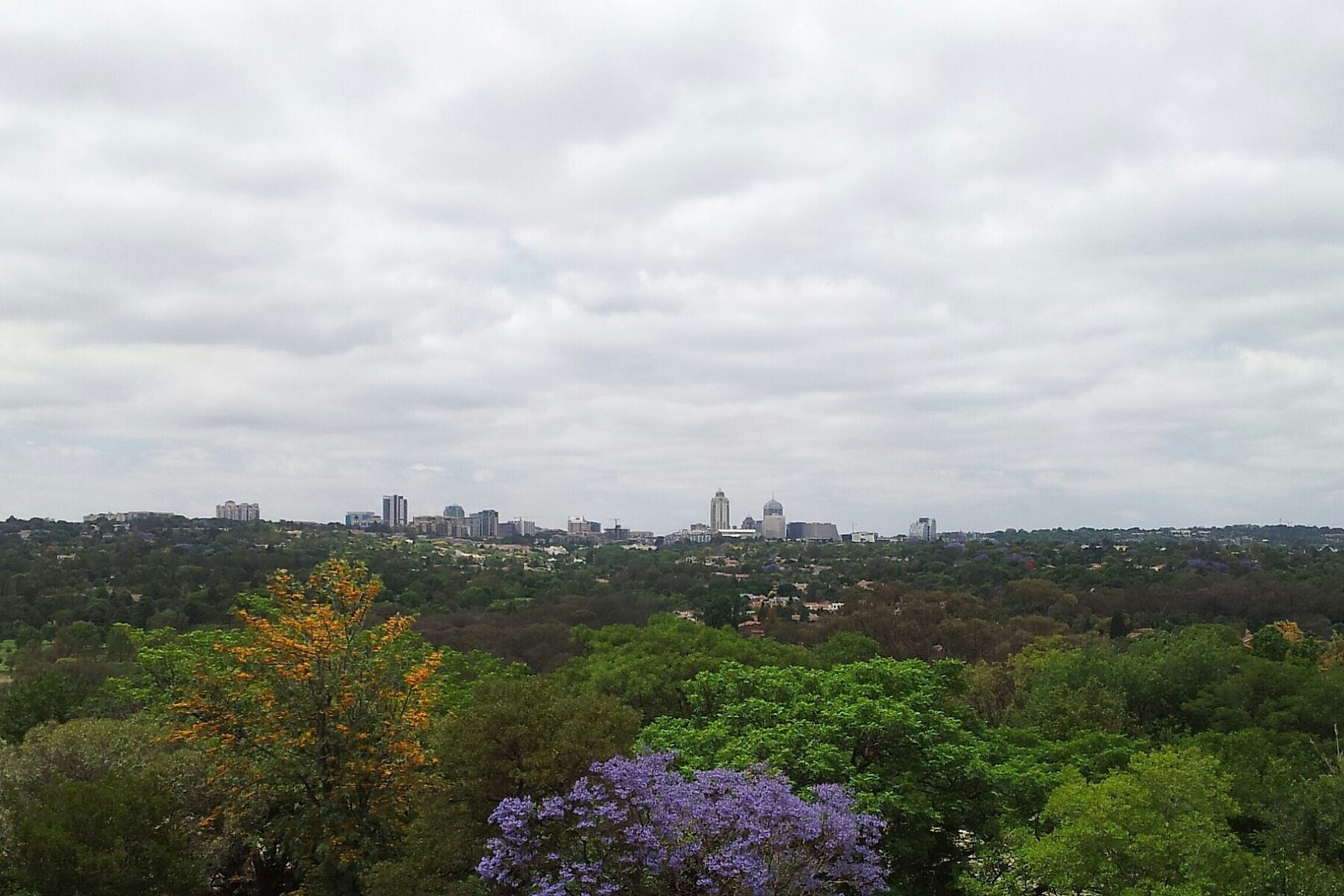 The Sandton financial district skyline in Johannesburg, hub of African M&A
