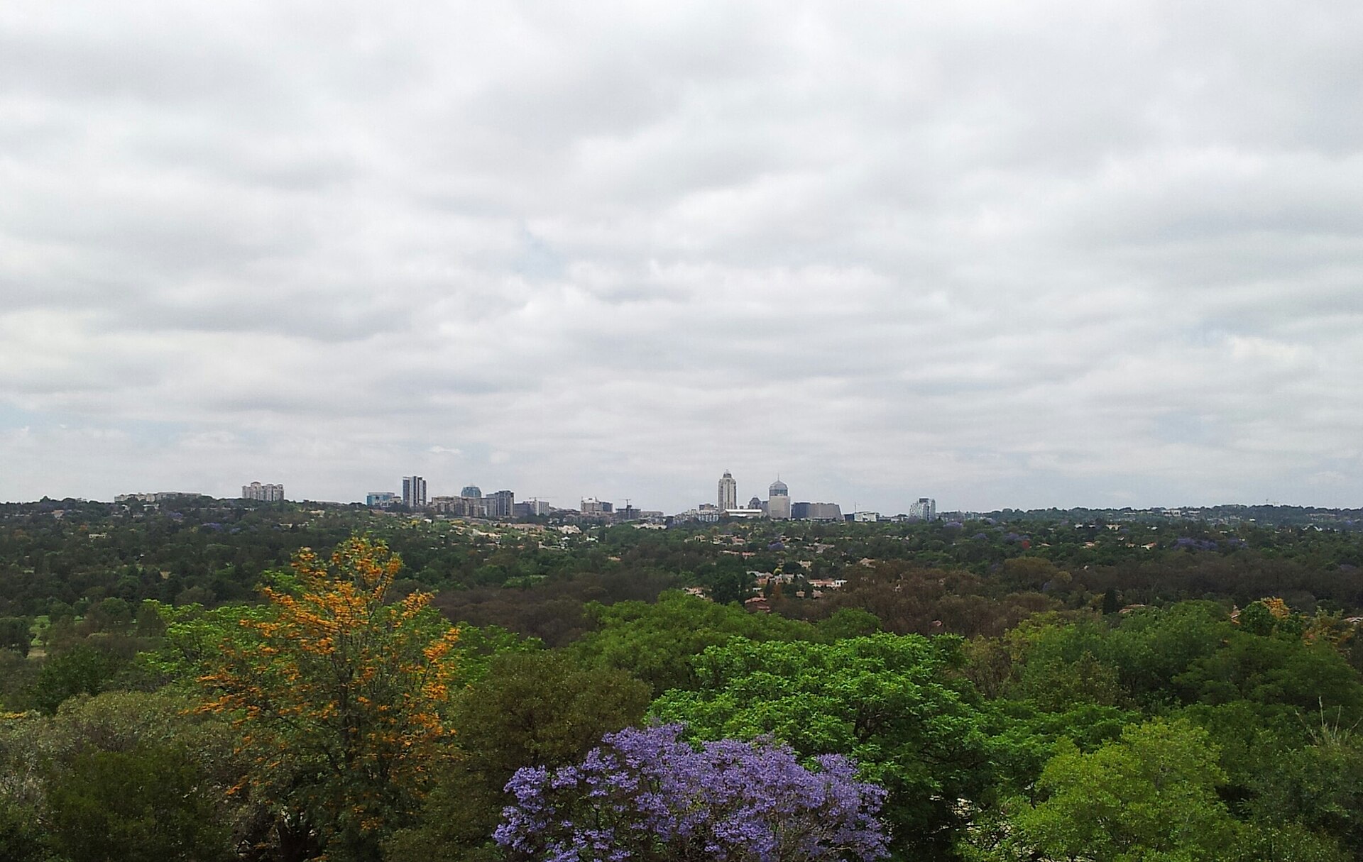 The Sandton financial district skyline in Johannesburg, hub of African M&A