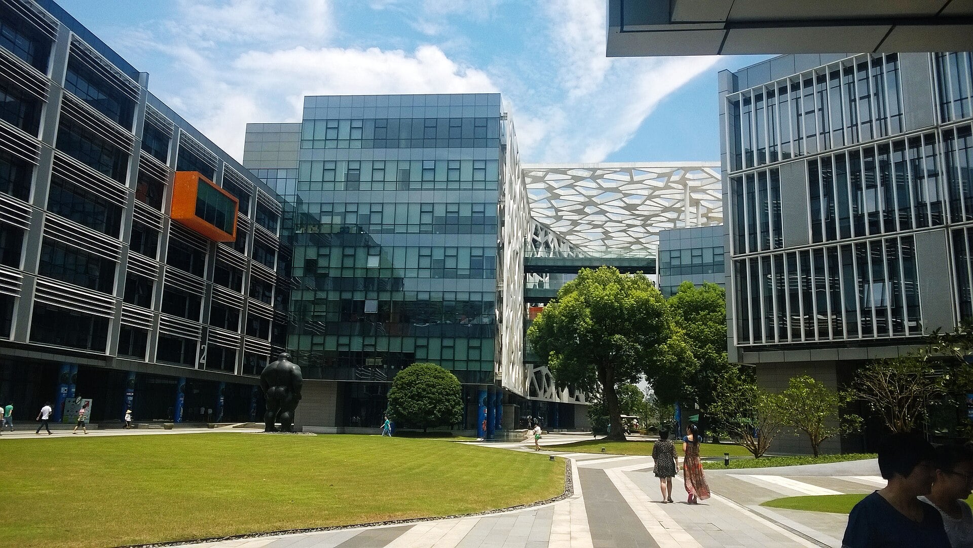 The Alibaba campus in Hangzhou, China