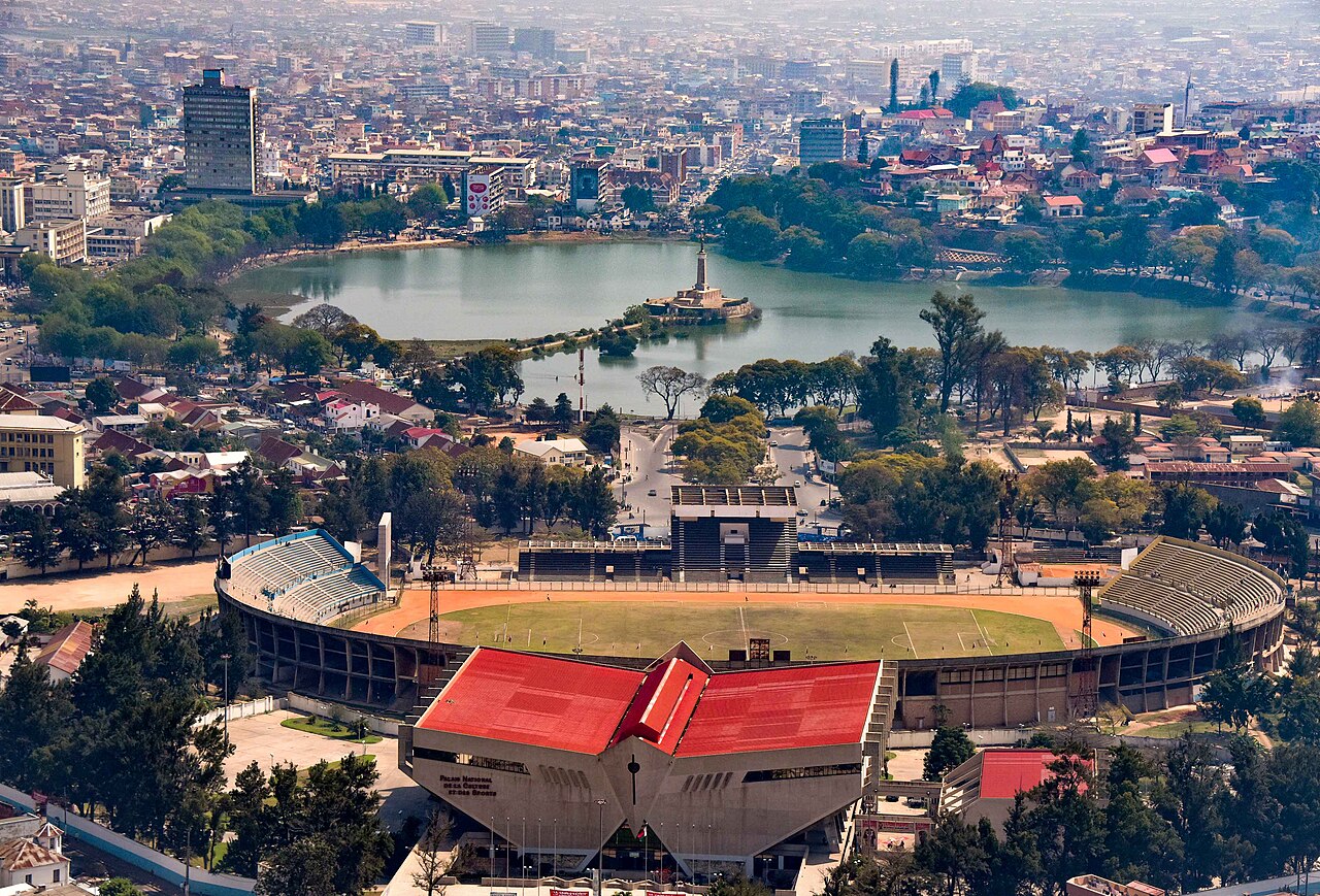 The Antananarivo skyline, Madagascar's capital.