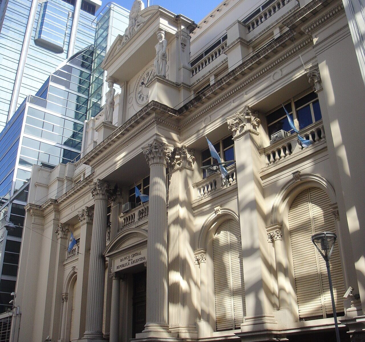 The Banco Central de la Republica Argentina in Buenos Aires, whose charter the Argentina central bank reform would rewrite