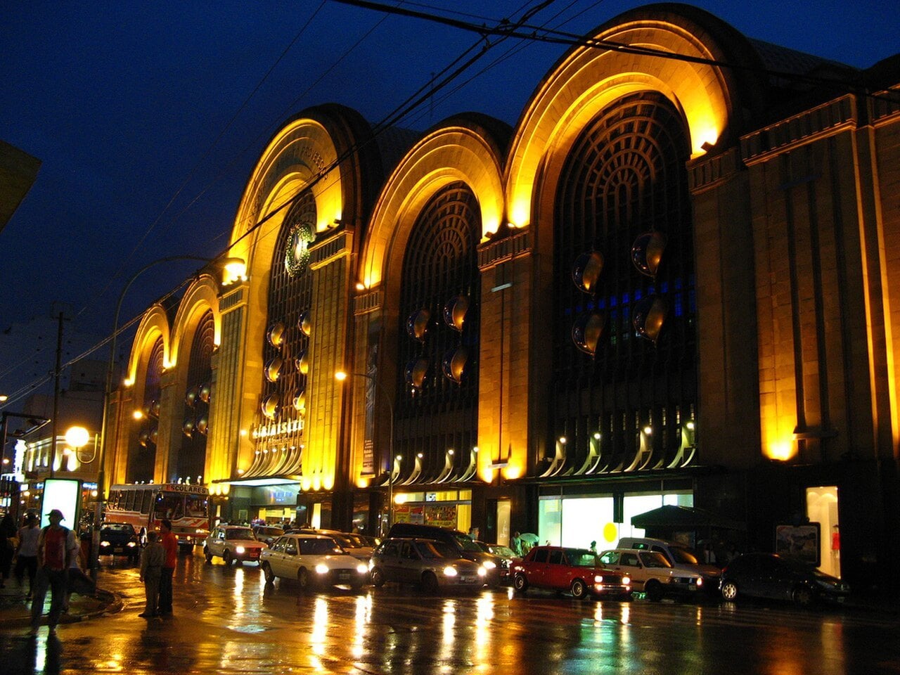 A shopping arcade in Buenos Aires, where Argentina loan arrears among families have reached 12.7%