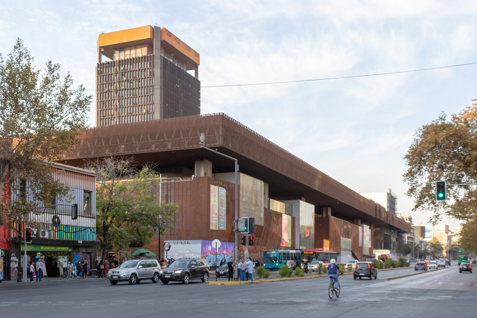 The GAM cultural centre in Santiago, Chile.