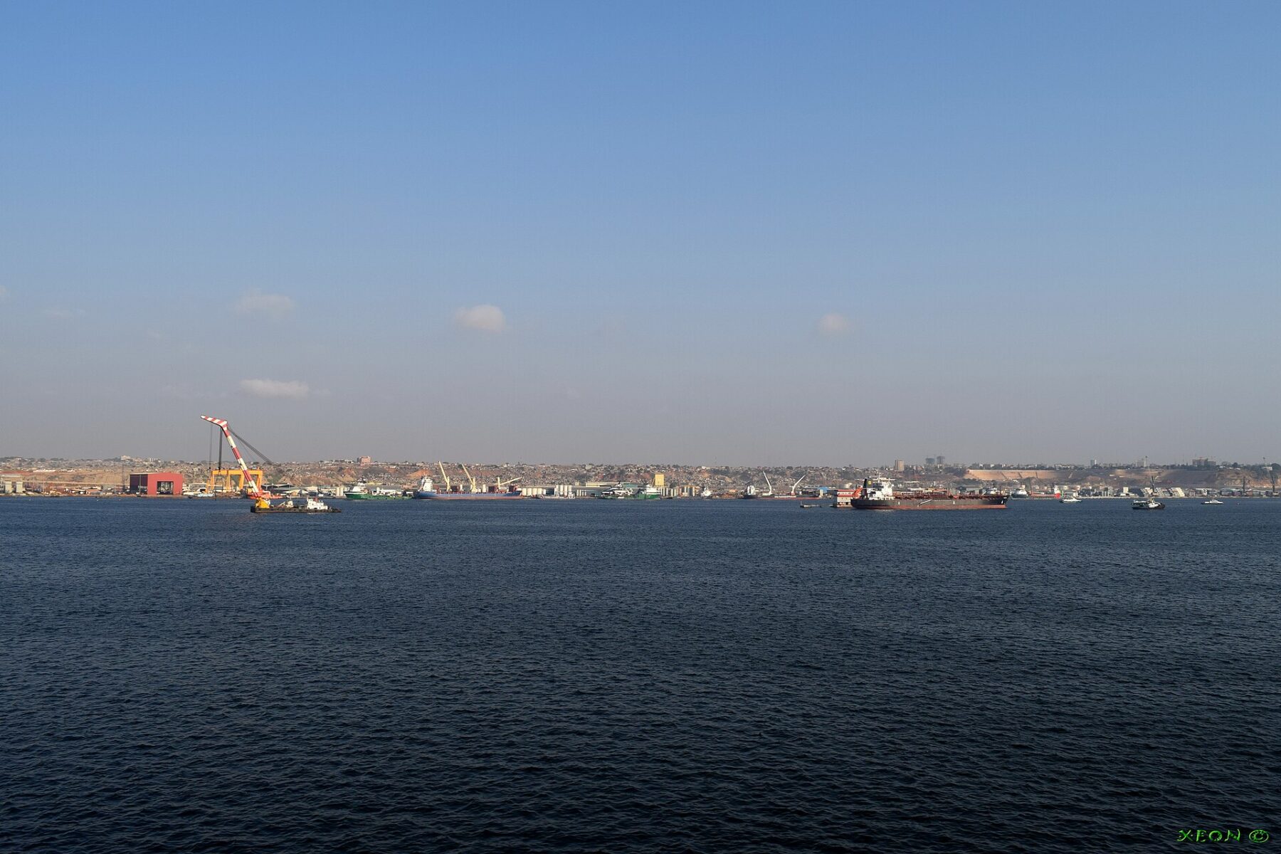 Luanda Bay on the Angolan capital waterfront, host city of the African Union extraordinary summit