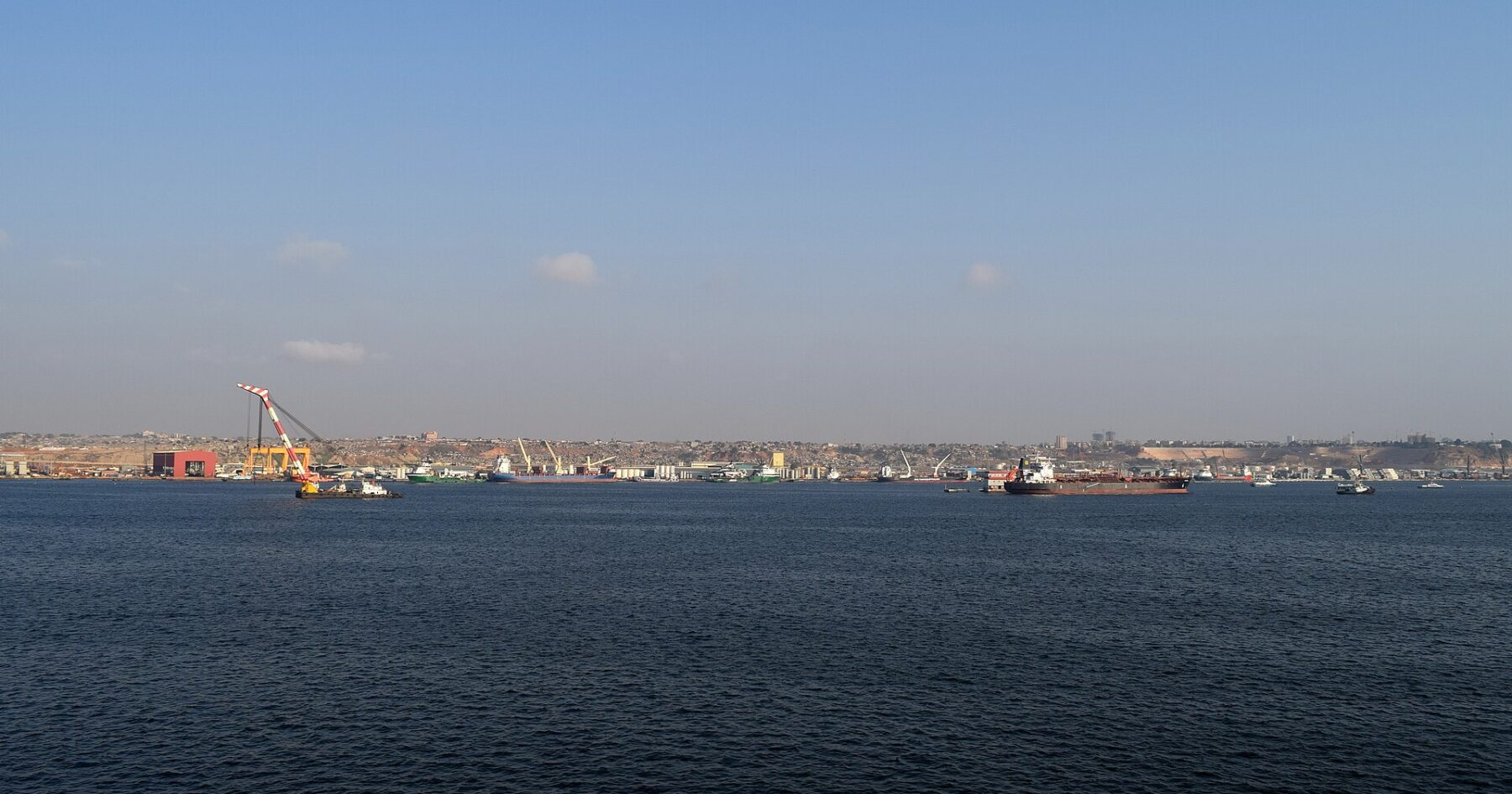 Luanda Bay on the Angolan capital waterfront, host city of the African Union extraordinary summit