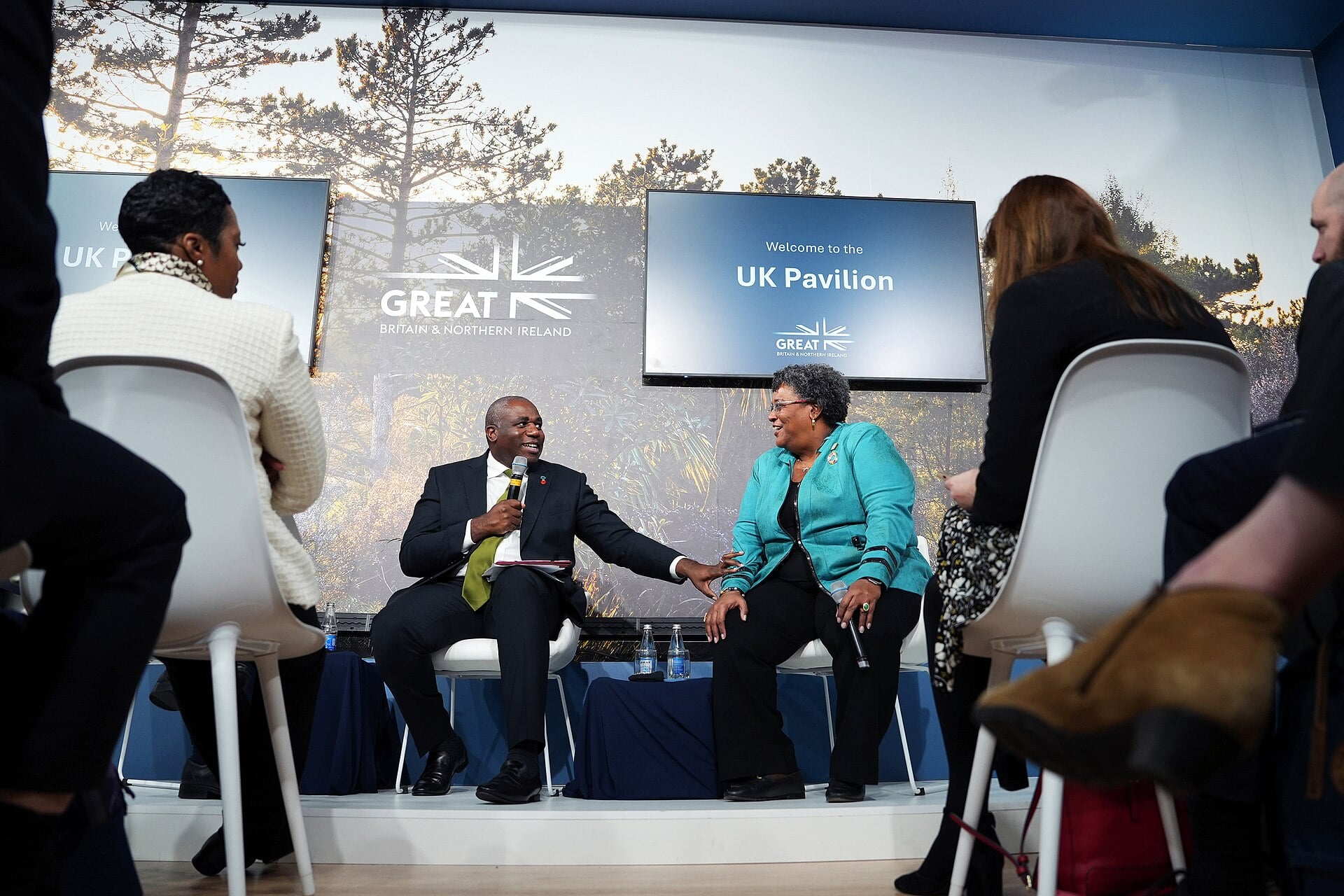 Prime Minister Mia Mottley of Barbados, who signed a joint declaration in Caracas on August 24, 2026