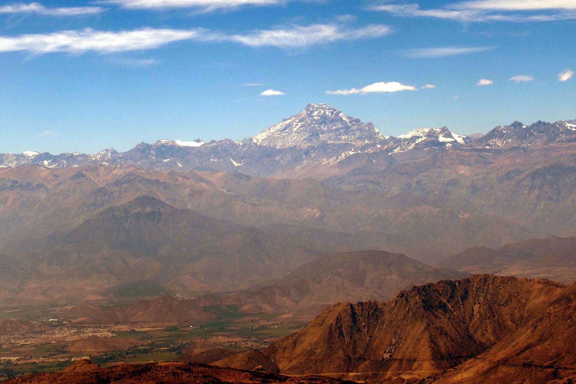 The Andes in Mendoza province, where Kobrea and BHP will explore