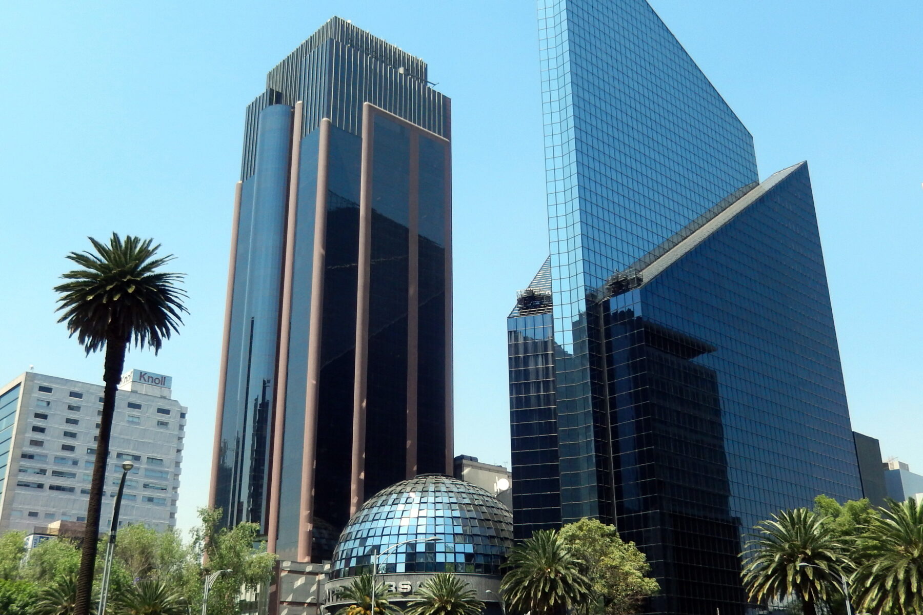The Mexican Stock Exchange (BMV) building in Mexico City