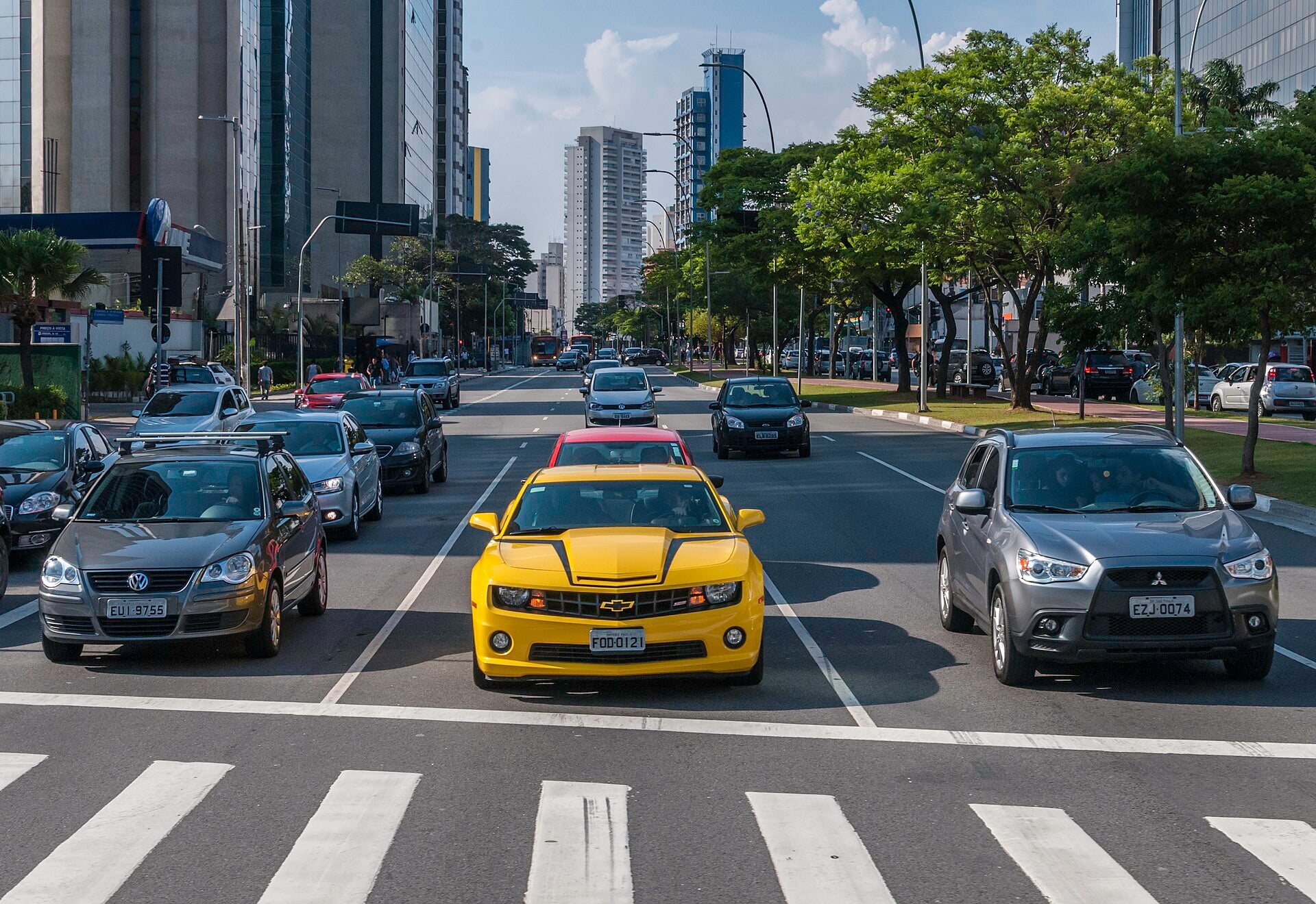 Avenida Faria Lima in São Paulo, backdrop to the Brazil corporate roundup
