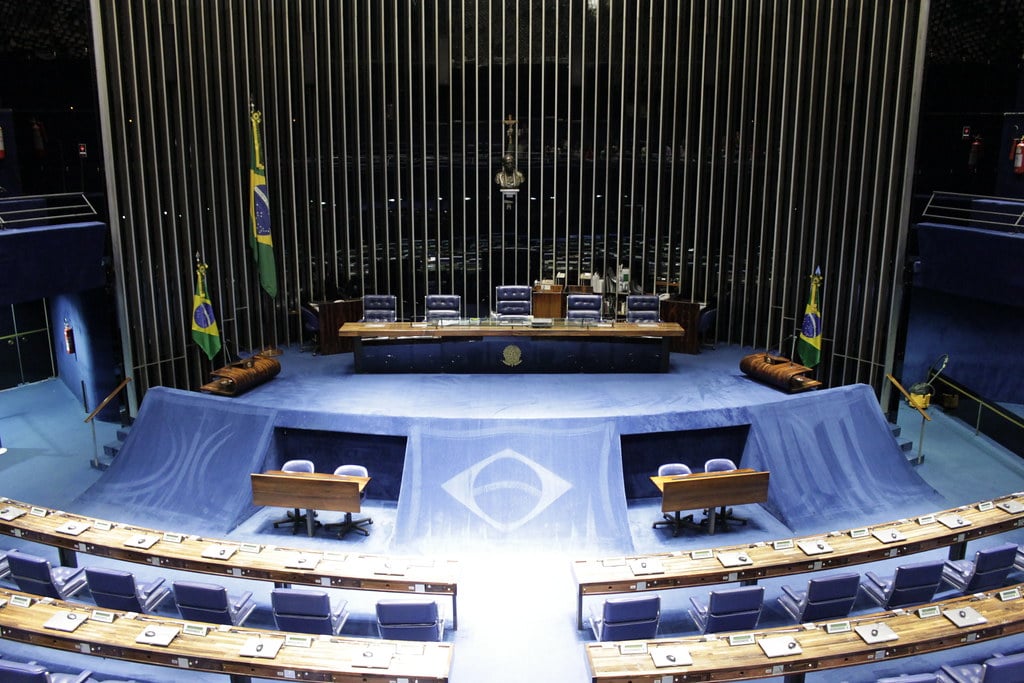 President Lula da Silva at a diplomatic meeting in February 2026